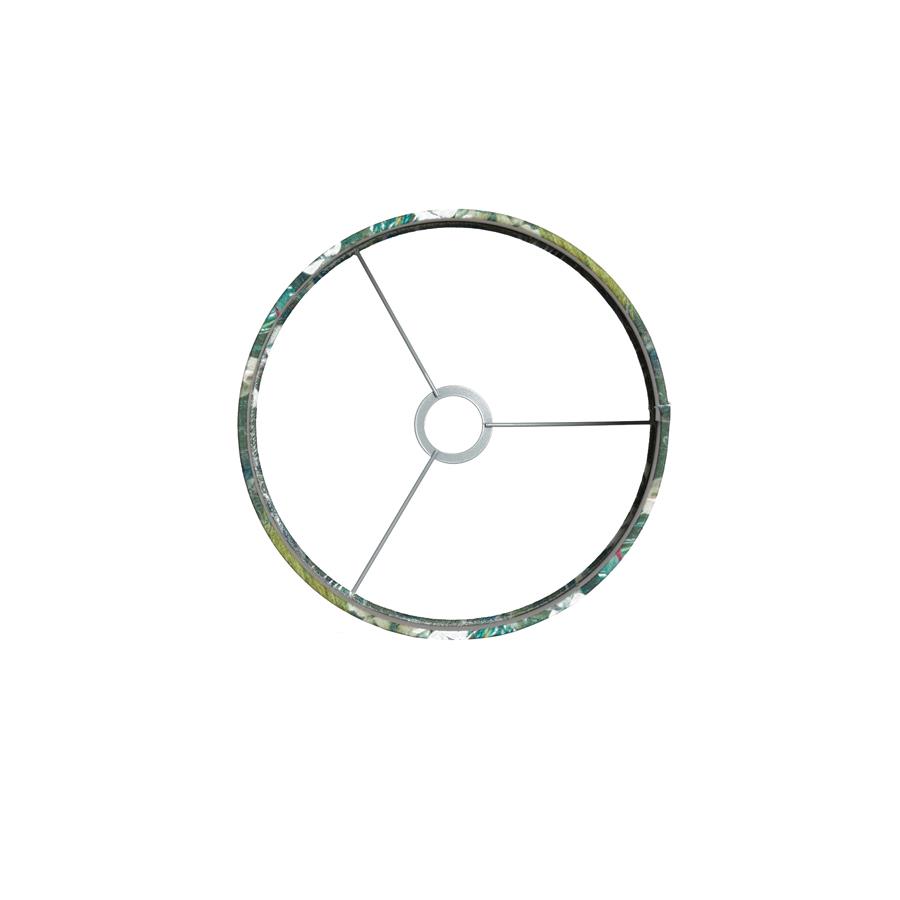 Light & Living Light&living Kap cilinder 30-30-21 cm XENIA FLORA groen
