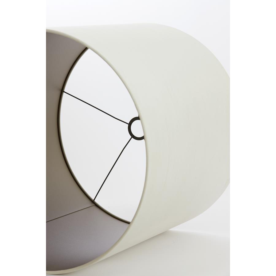 Light & Living Light&living Kap cilinder 40-40-49 cm VELOURS off white