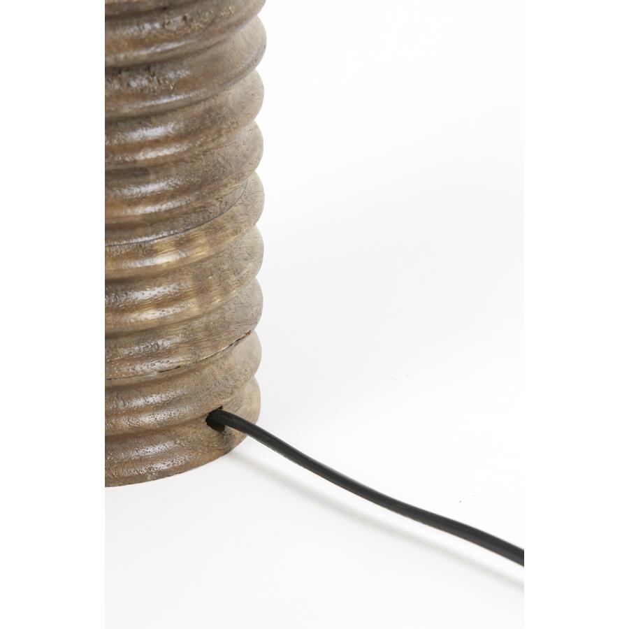 Light & Living Light&living Lampvoet Ø11x25 cm MAURO hout mat bruin