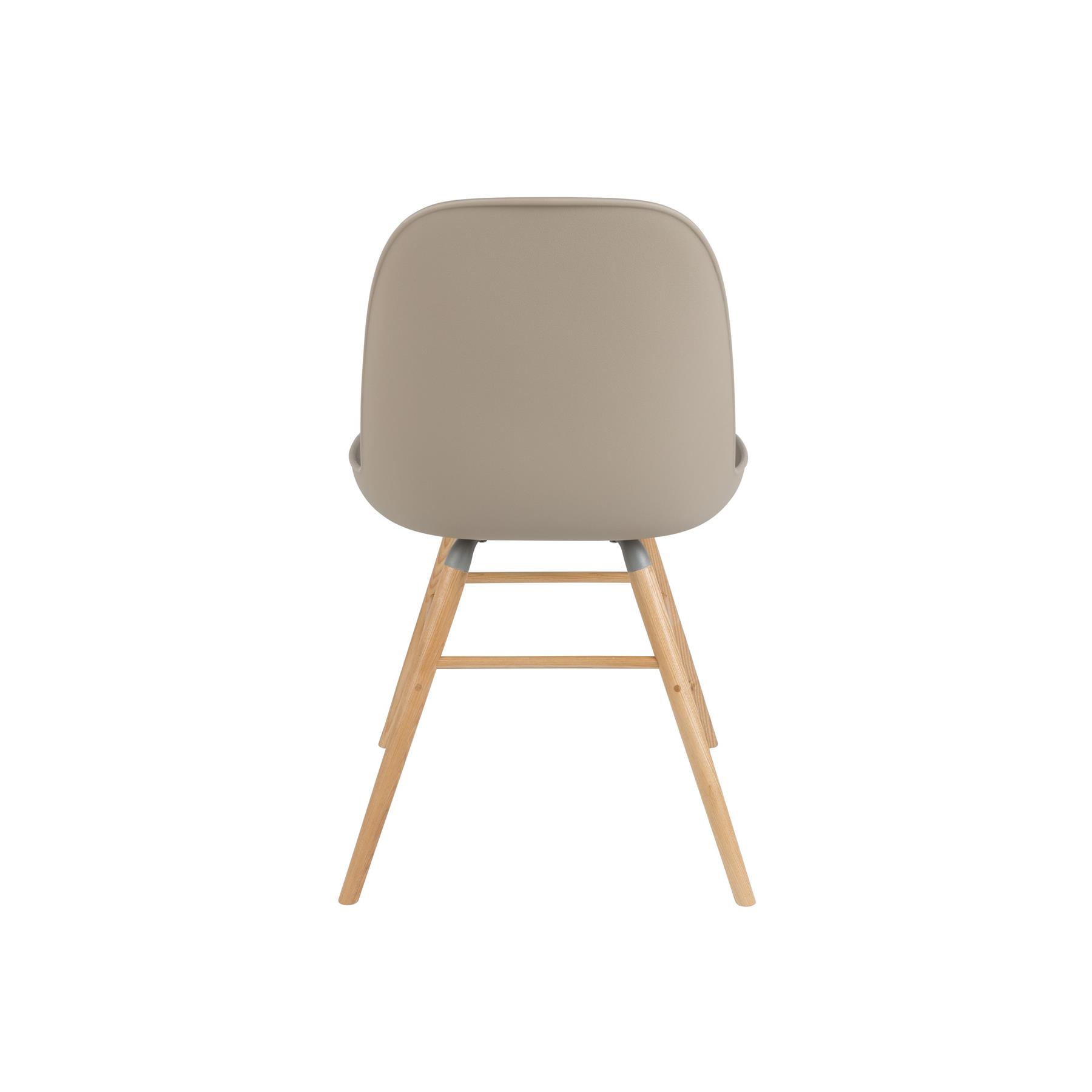 Zuiver Albert Kuip Eetkamerstoelen Taupe - Set van 2