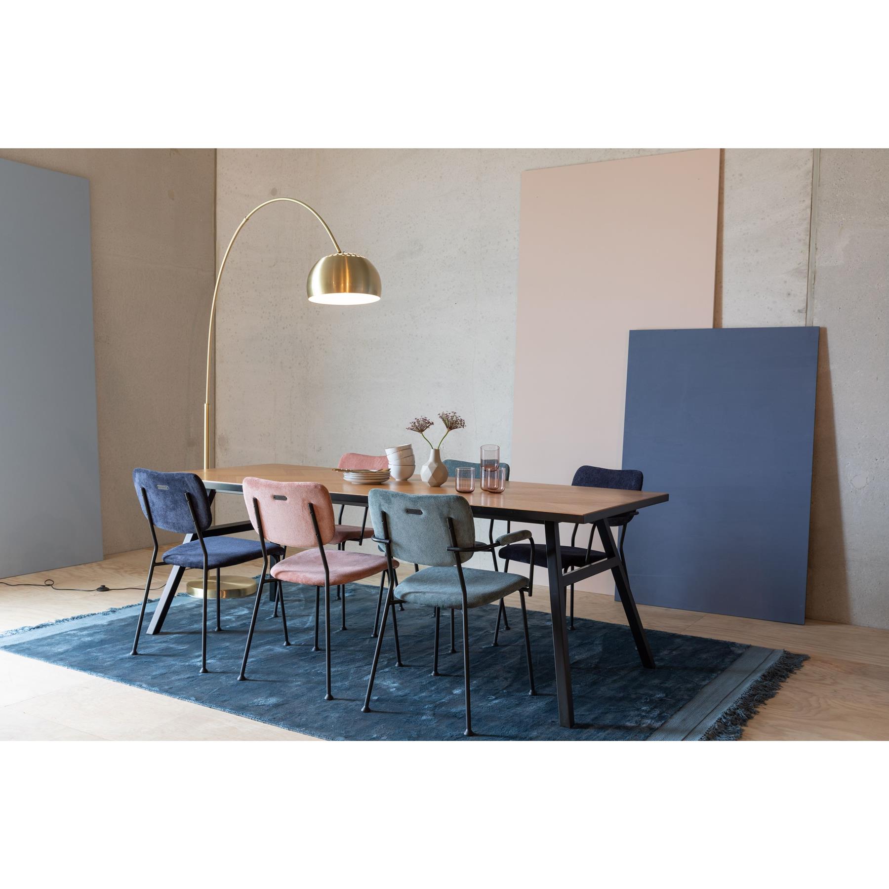 Zuiver Benson Eetkamerstoelen Roze - Set van 2