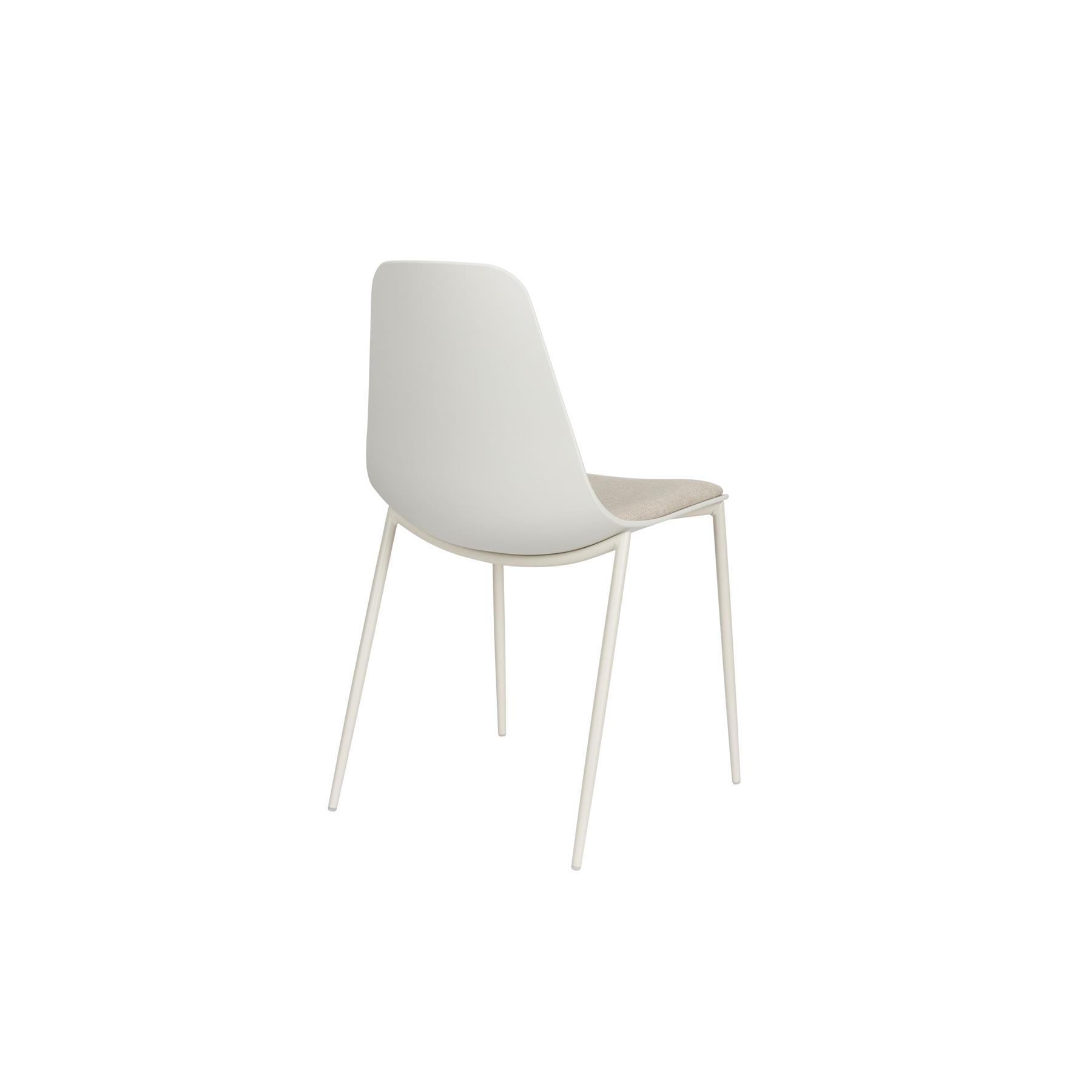 Housecraft Living Jeffrey Eetkamerstoelen Wit - Set van 4
