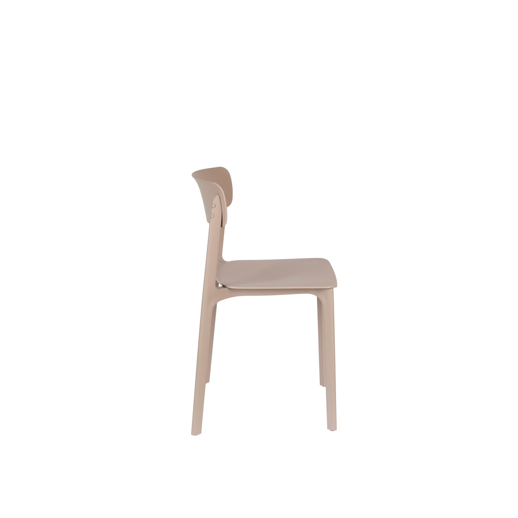Housecraft Clive Eetkamerstoelen Licht Bruin - Set van 4