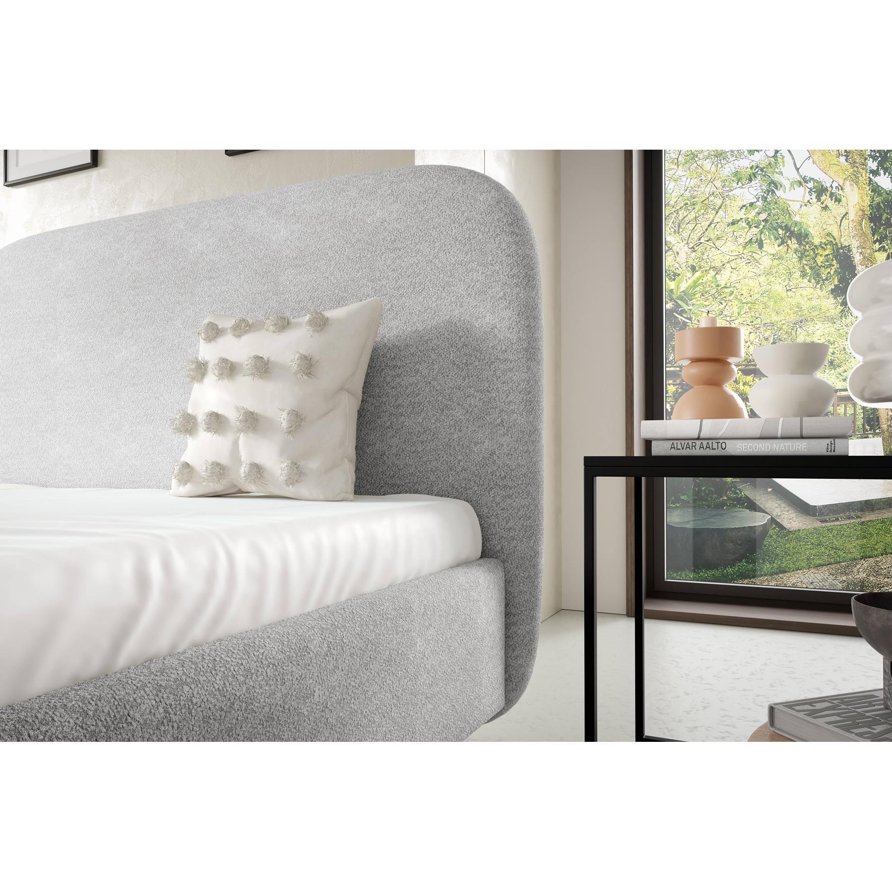 by fonQ Aura Bedframe - 160 x 200 cm - Grijs