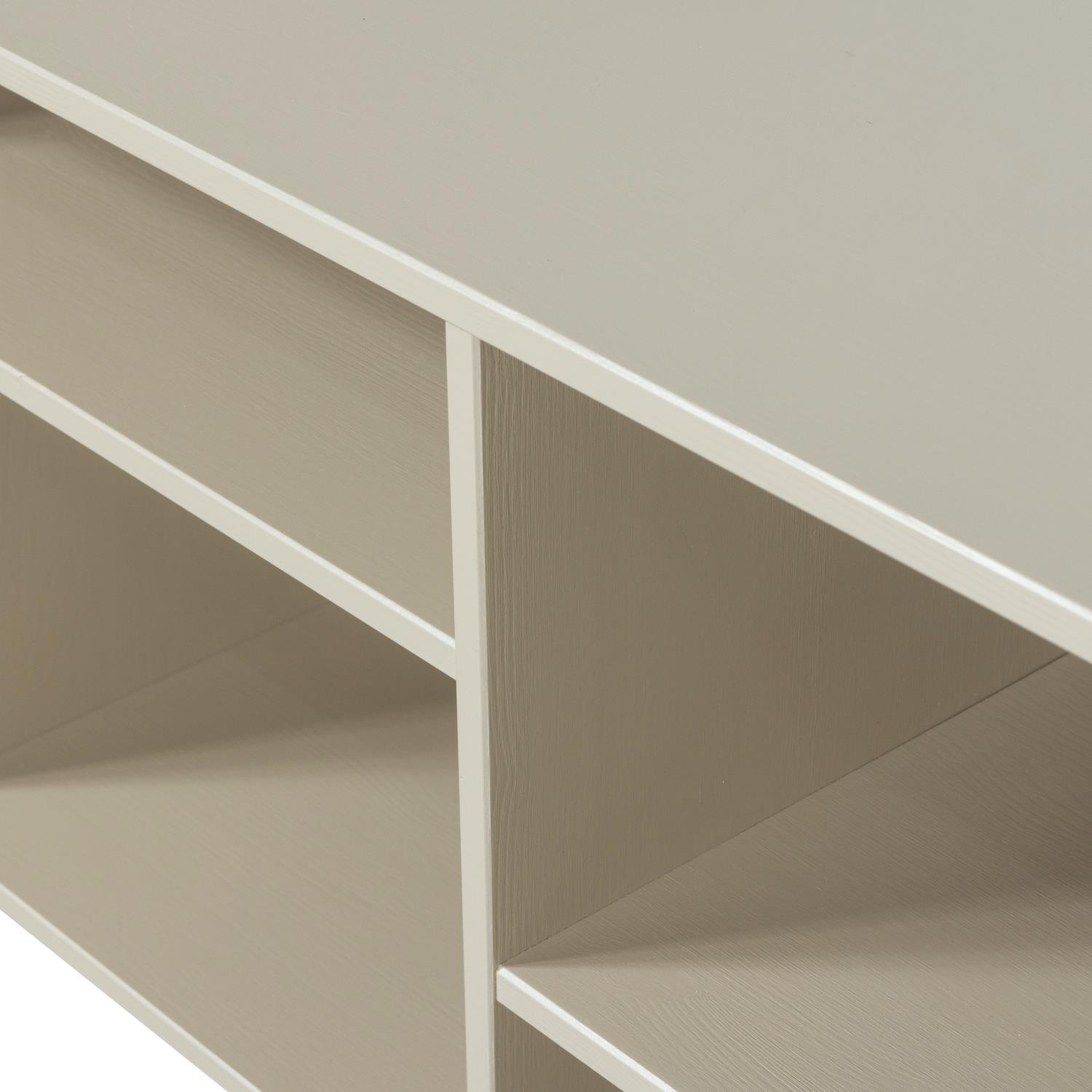 vtwonen Letterba(n)k XL Wandmeubel - Grenen - Dust - 40x194x40