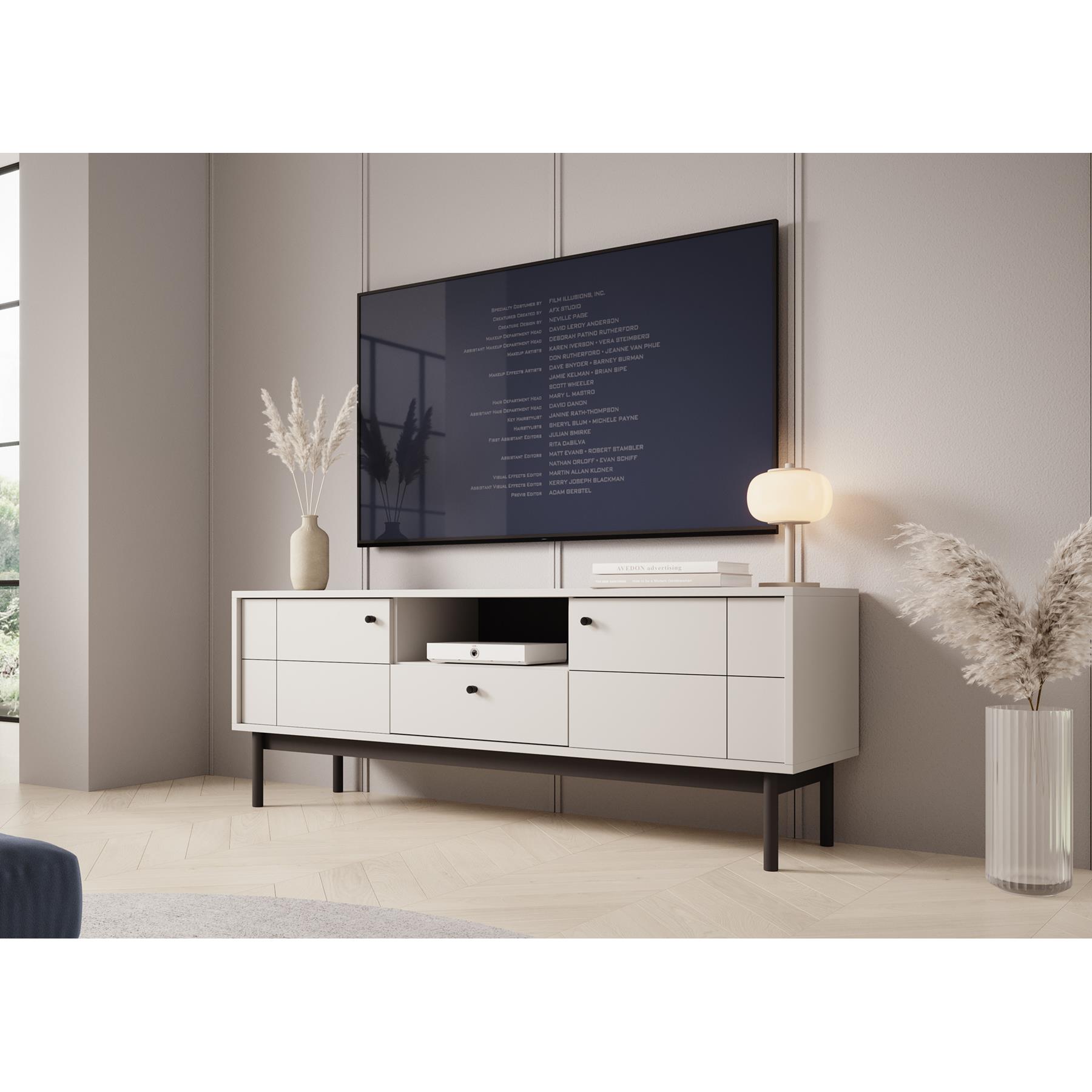 Meubella TV-Meubel Jules - Beige - 154 cm