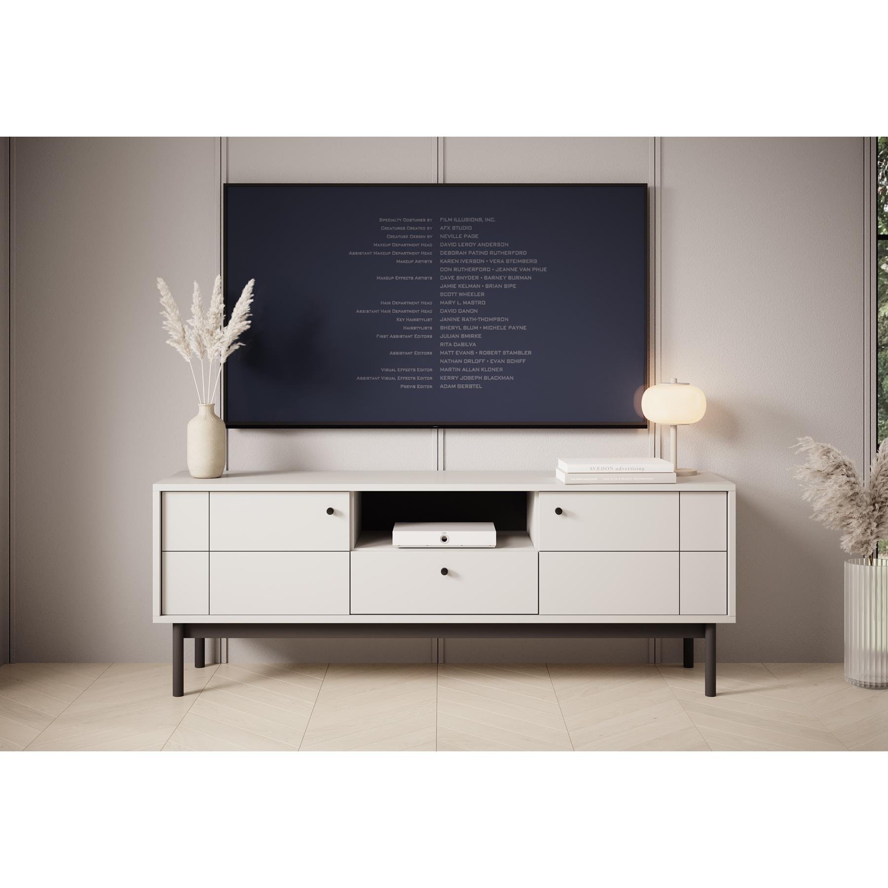 Meubella TV-Meubel Jules - Beige - 154 cm
