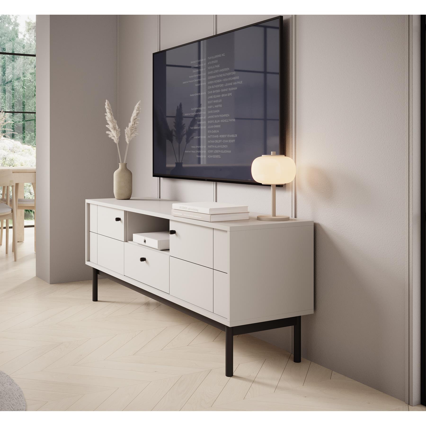 Meubella TV-Meubel Jules - Beige - 154 cm