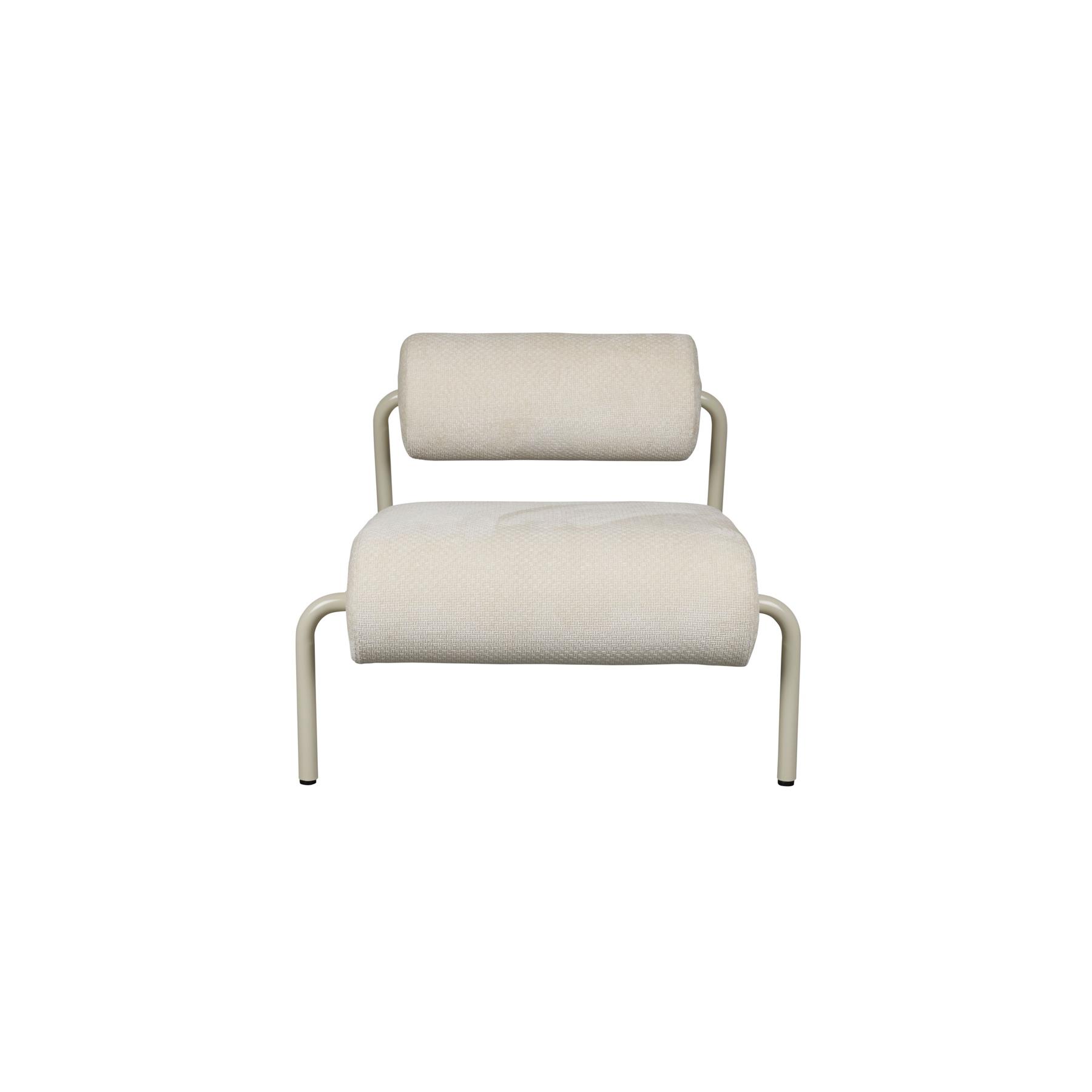 Zuiver Lekima Loungestoel Off-White - Beige