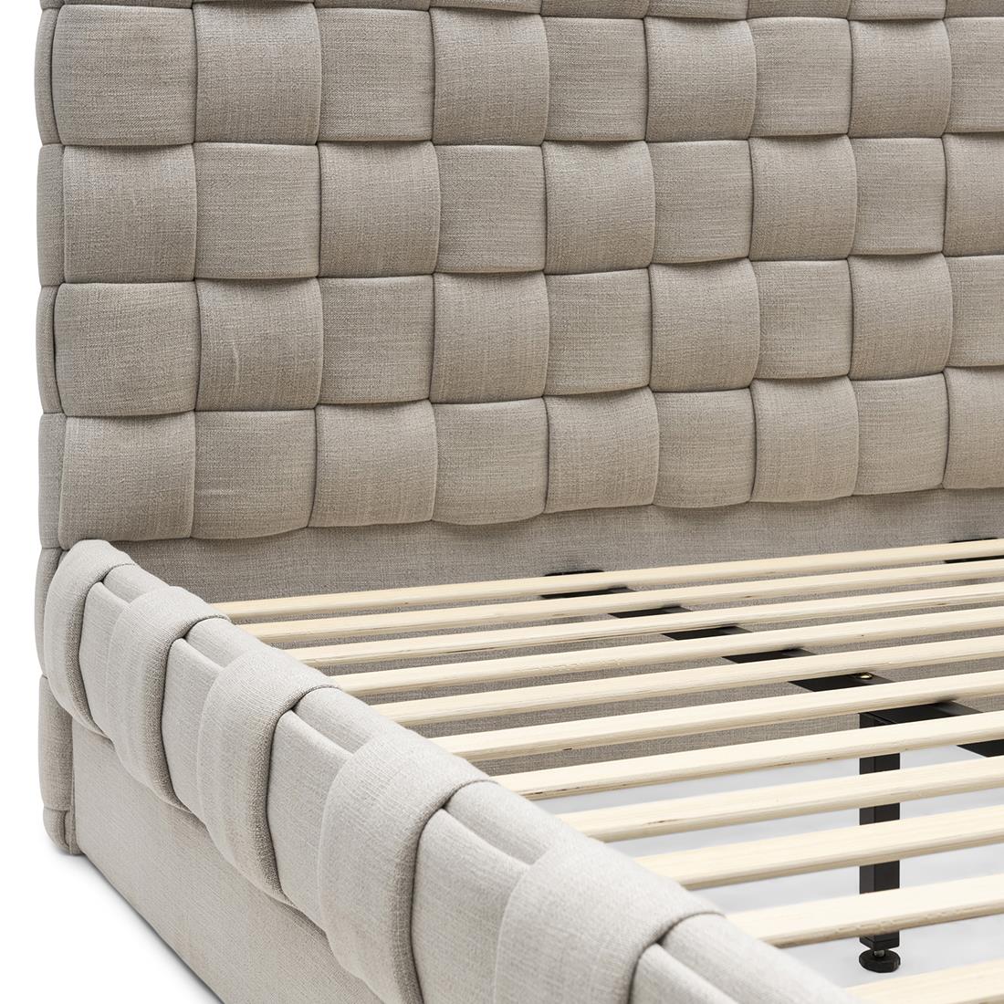Rivièra Maison - Luxueus Bedframe in Fabulous Flax van 100% linnen en 215x188 cm