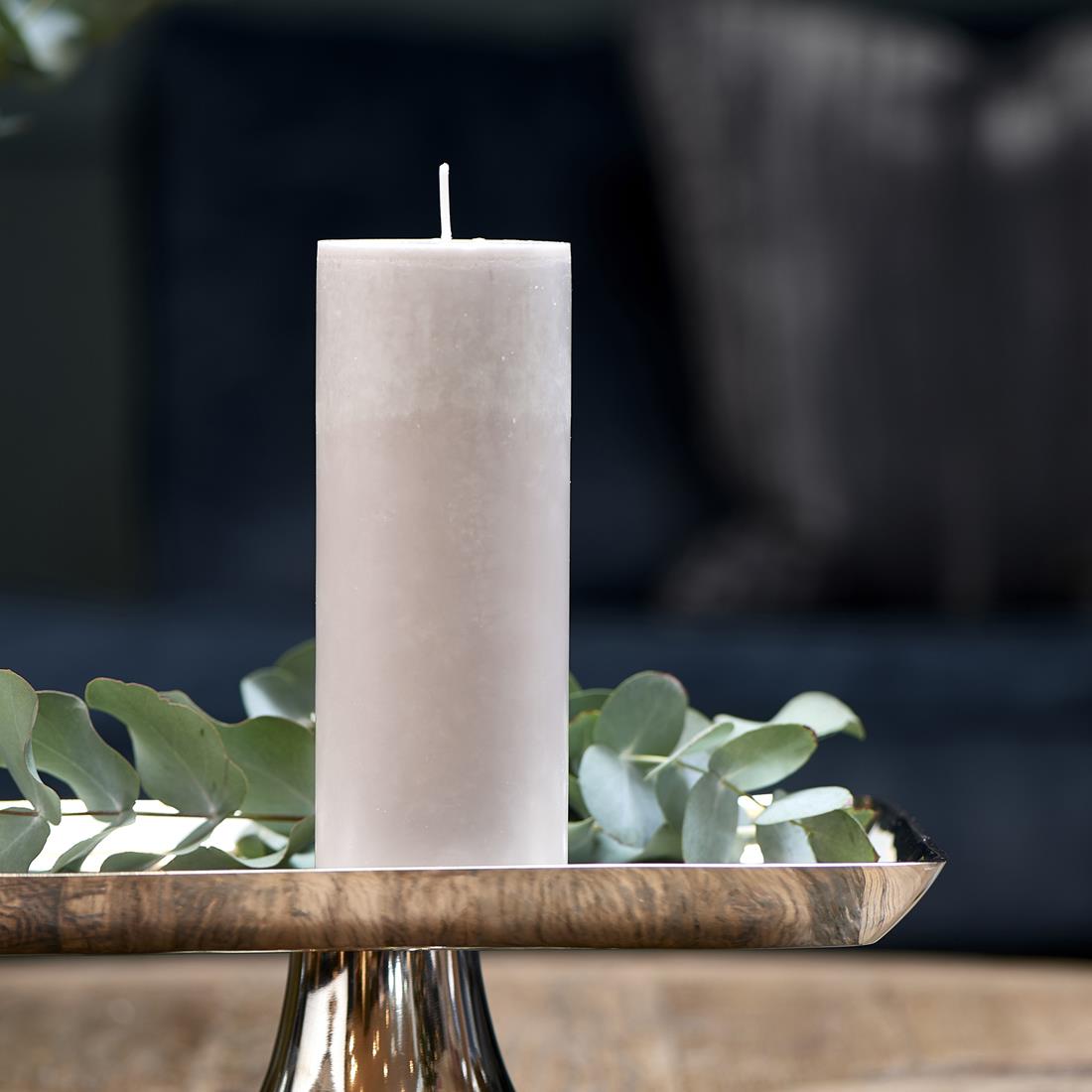 Riviera Maison decoratieve kaars, stompkaars 7x18 - ECO Candle - Beige