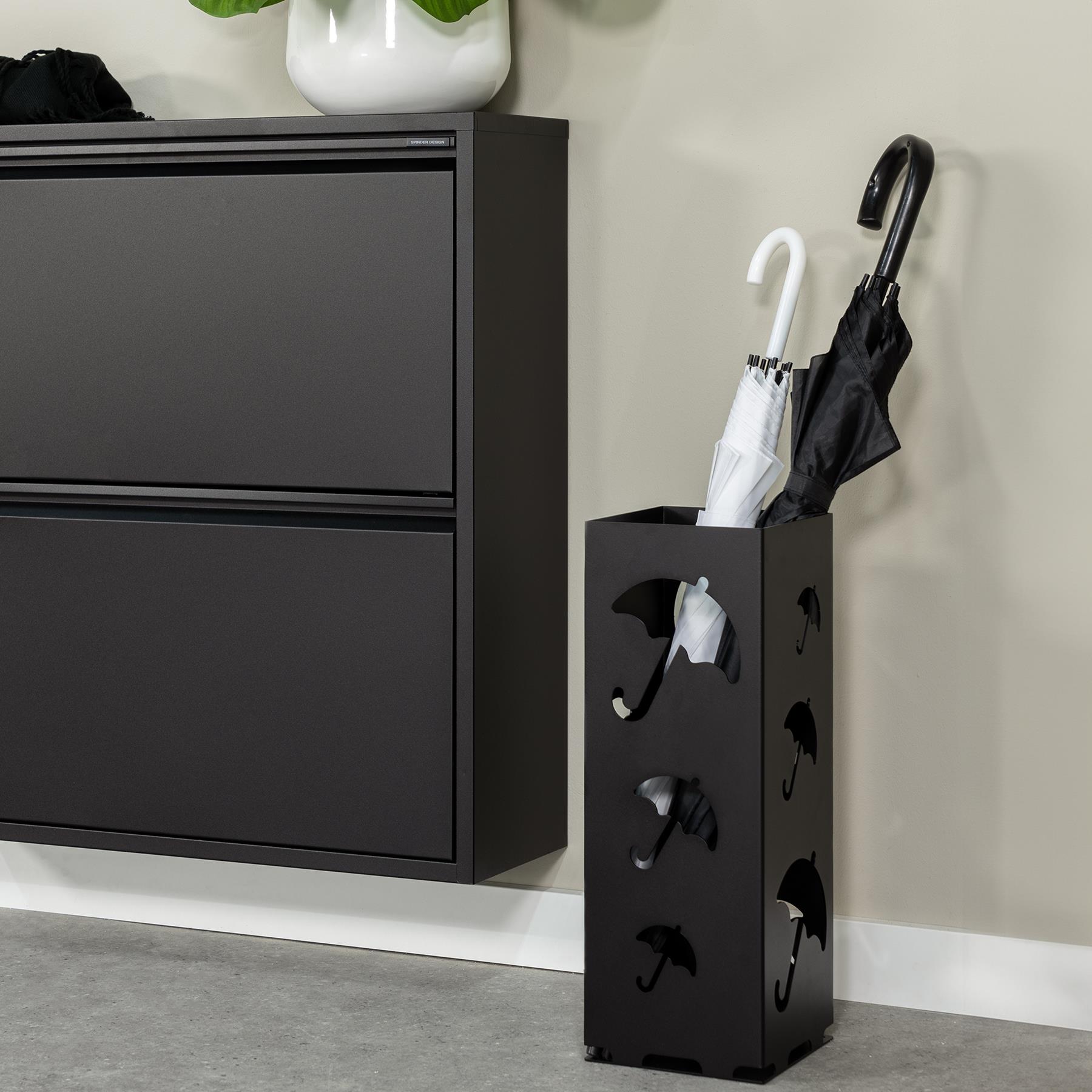 SPINDER DESIGN STORM Parapluhouder - Zwart
