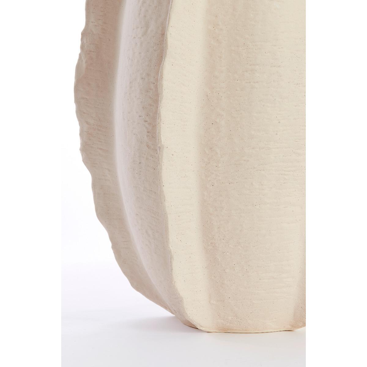 Light&living Vaas deco 37x36x66,5 cm KELAPA keramiek crème