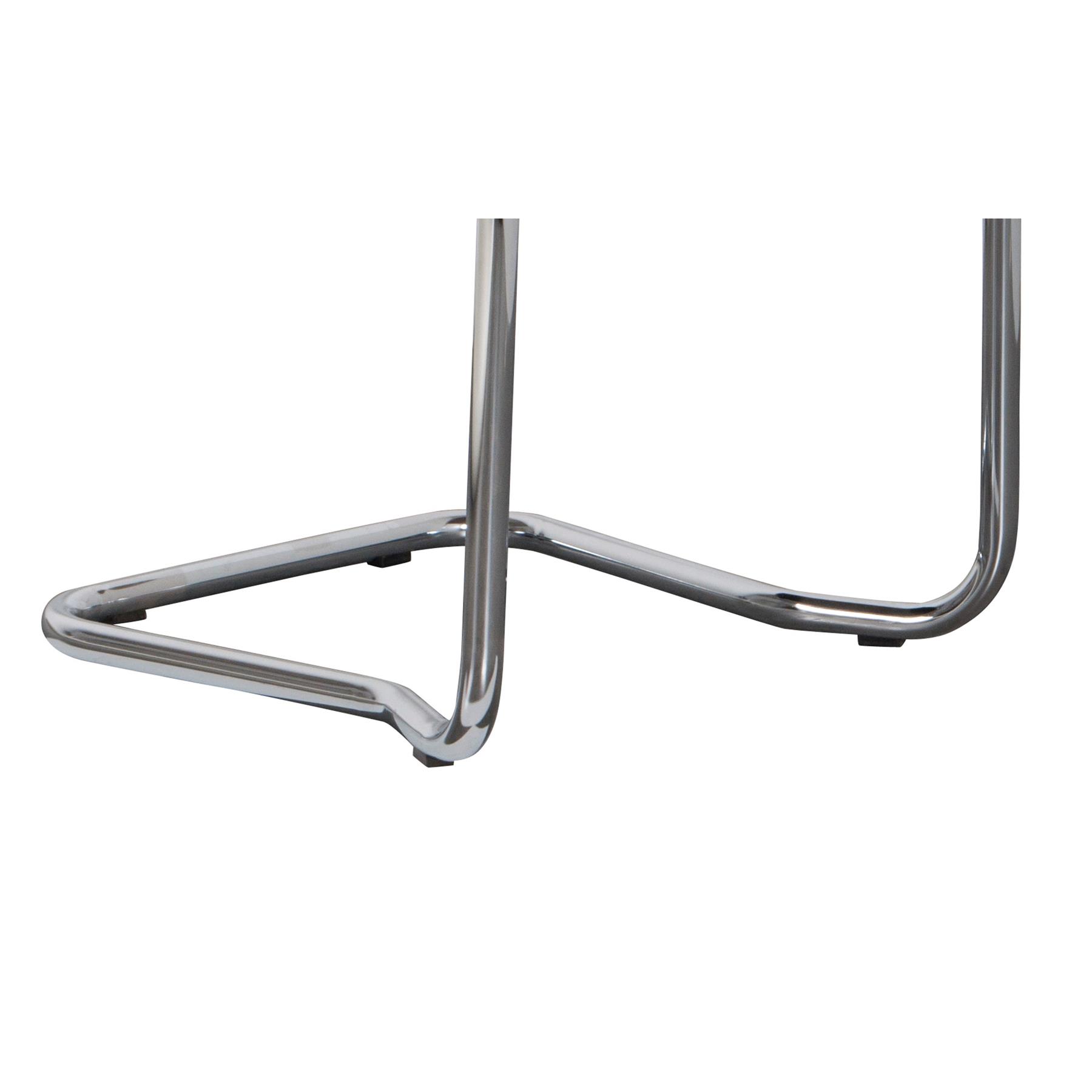 Zuiver Ridge Rib Kink Eetkamerstoelen leuning Grijs - Set van 2