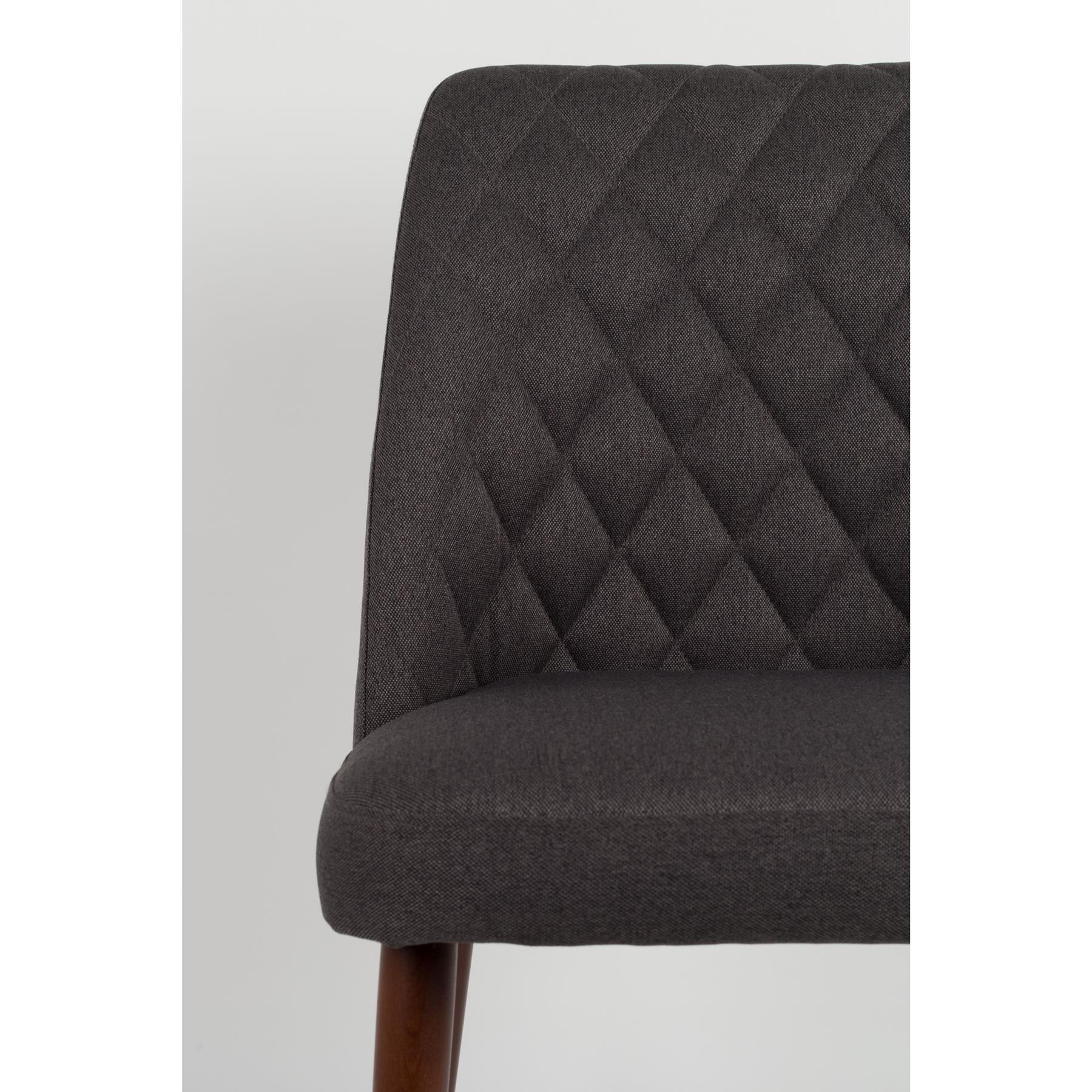 Housecraft Living Conway Eetkamerstoelen Donkergrijs - Set van 2