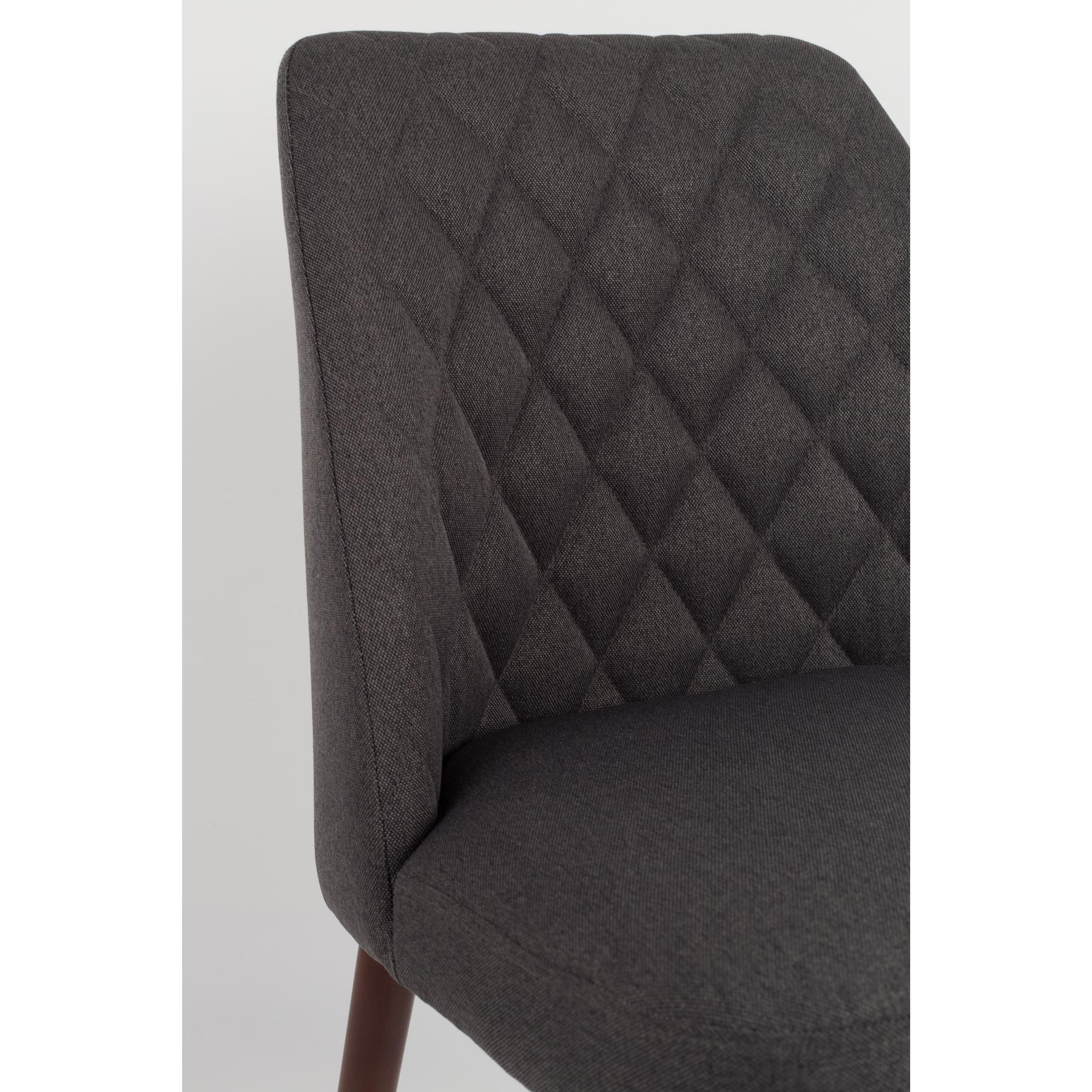 Housecraft Living Conway Eetkamerstoelen Donkergrijs - Set van 2