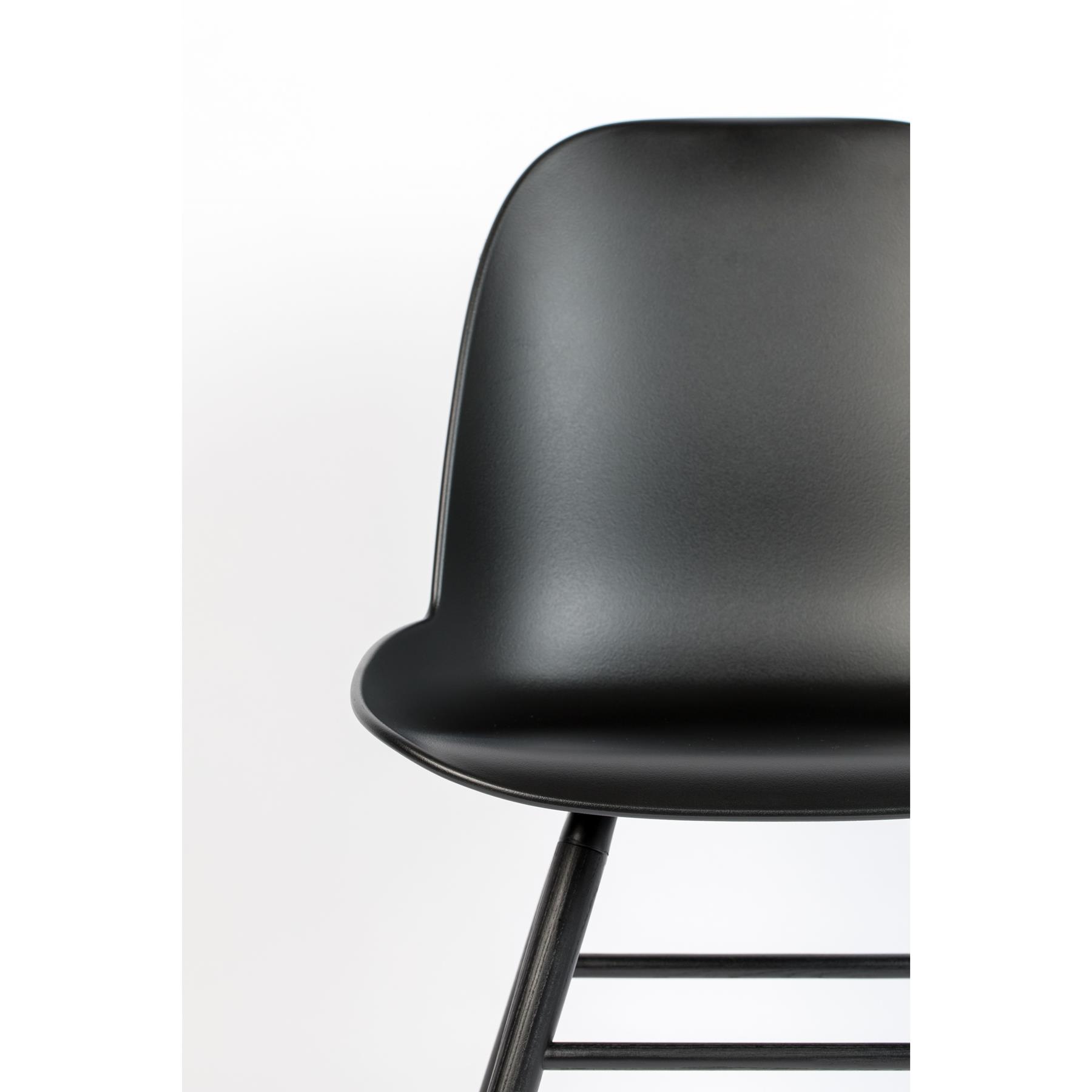 Zuiver Albert Kuip Eetkamerstoelen Zwart - Set van 2