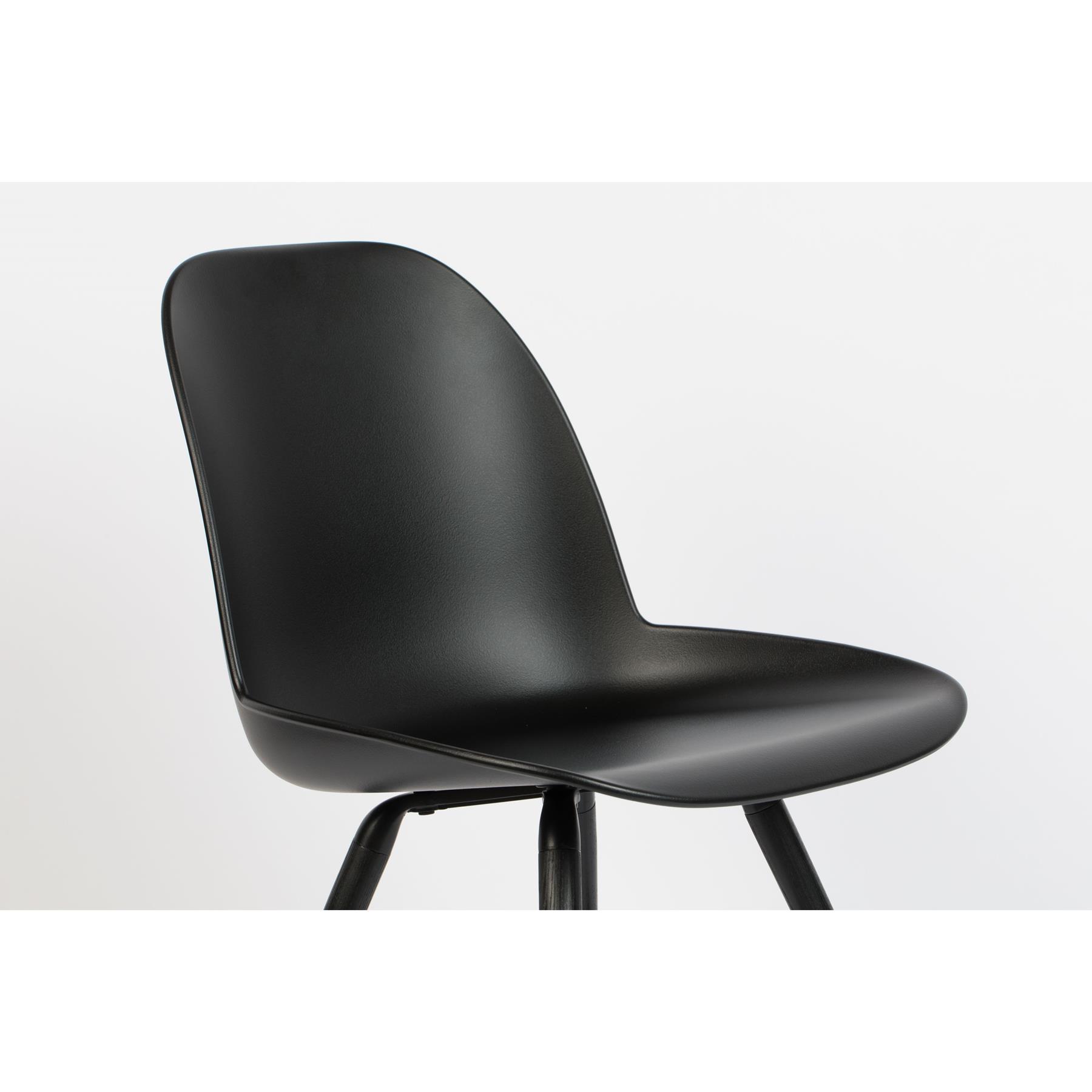 Zuiver Albert Kuip Eetkamerstoelen Zwart - Set van 2