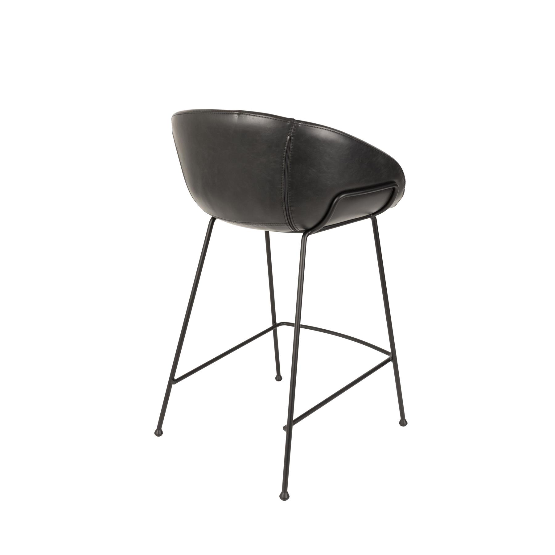 Zuiver Feston Barkruk 65 cm Zwart - Set van 2