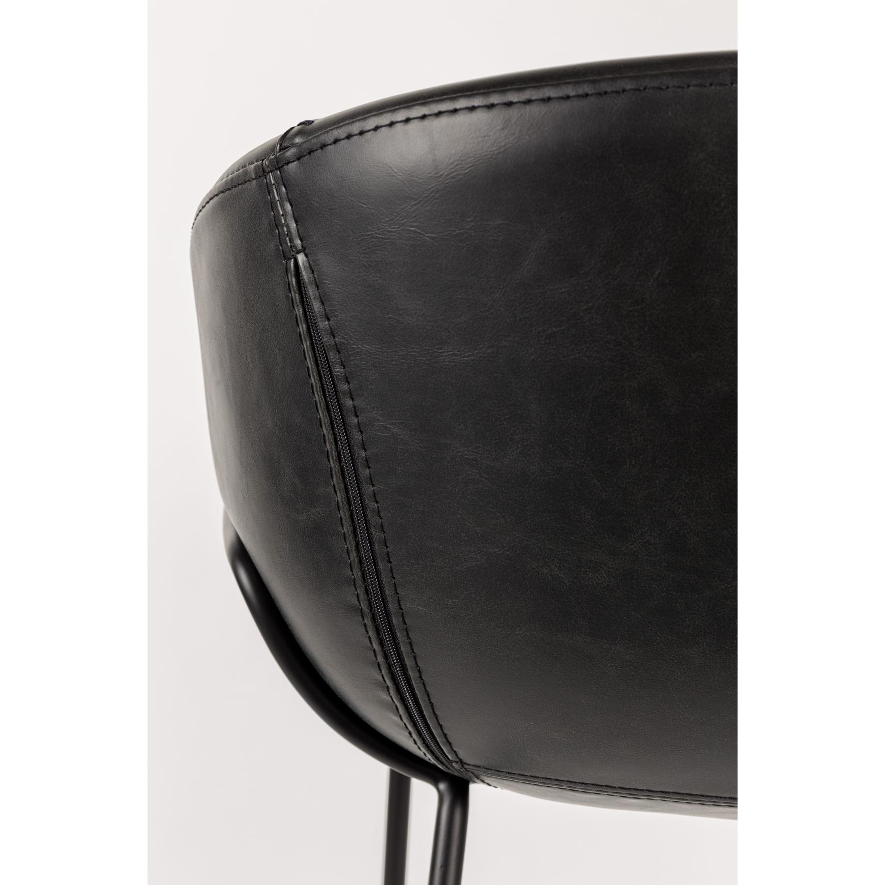 Zuiver Feston Barkruk 65 cm Zwart - Set van 2