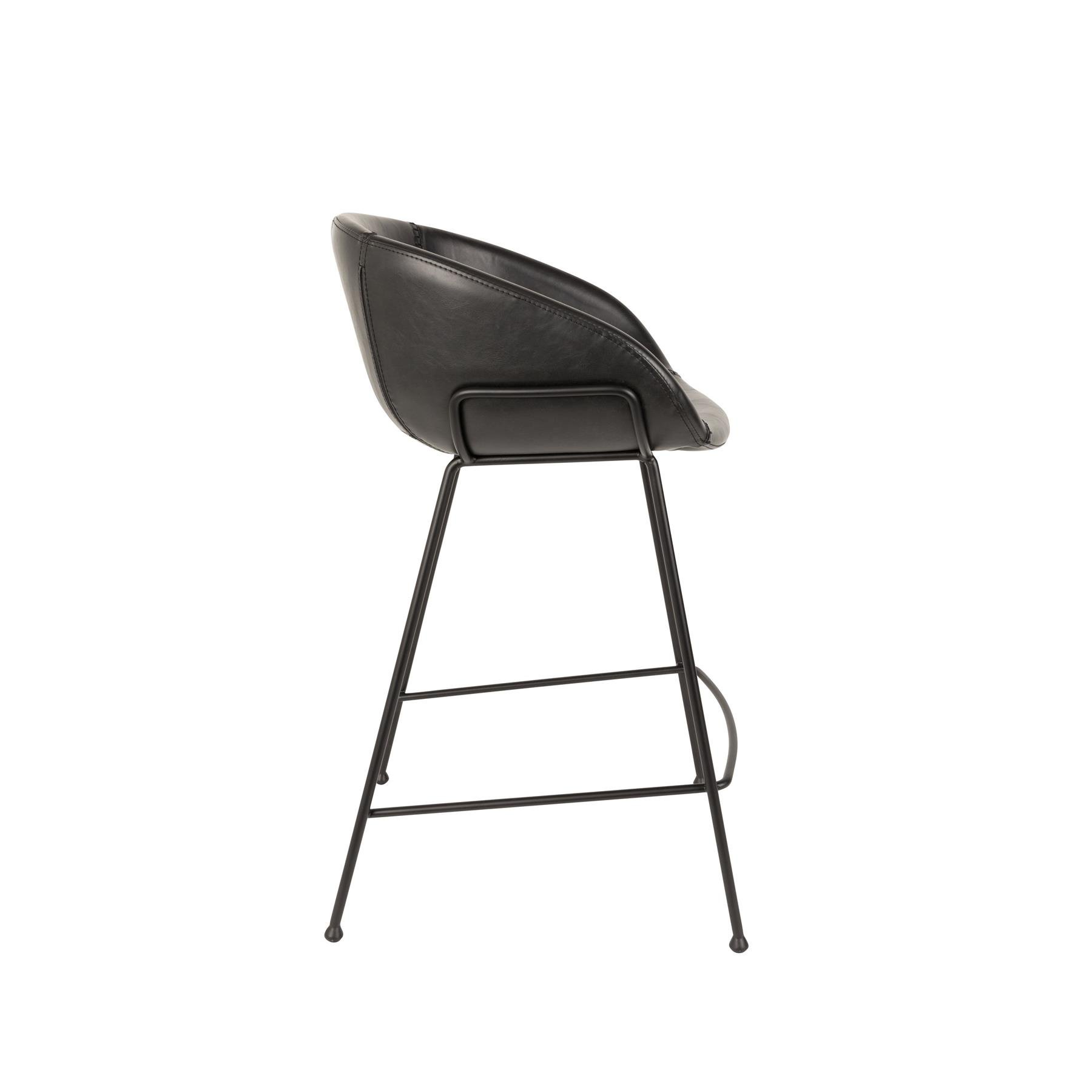 Zuiver Feston Barkruk 65 cm Zwart - Set van 2