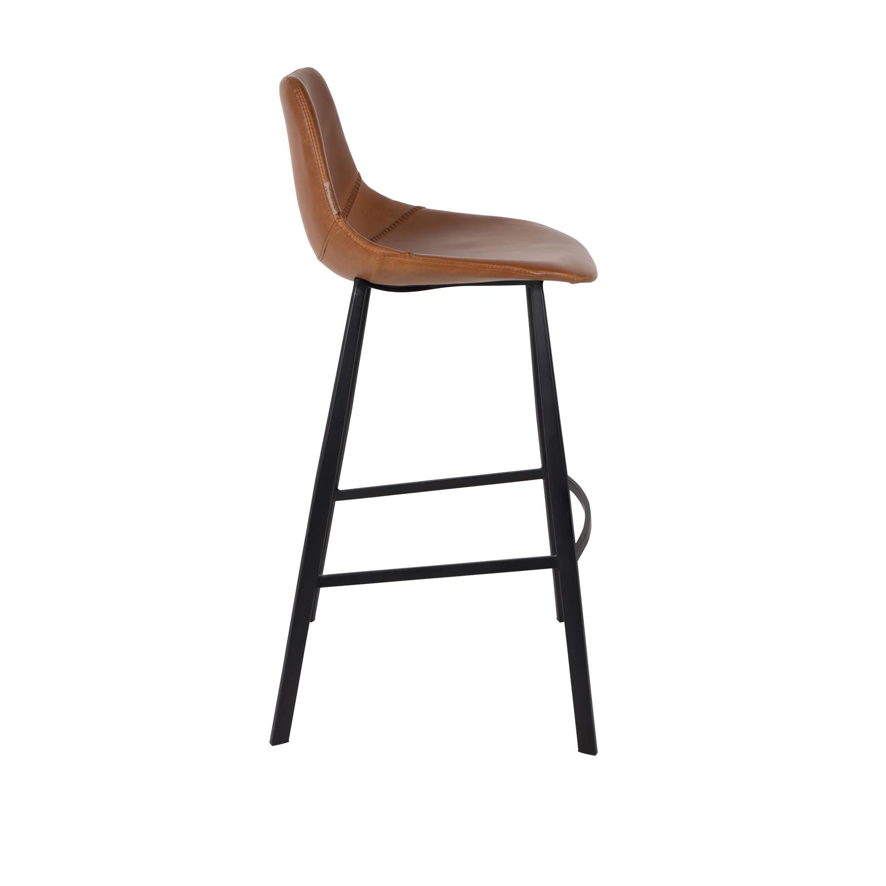 Dutchbone Franky Barkruk Bruin 80 cm - Set van 2