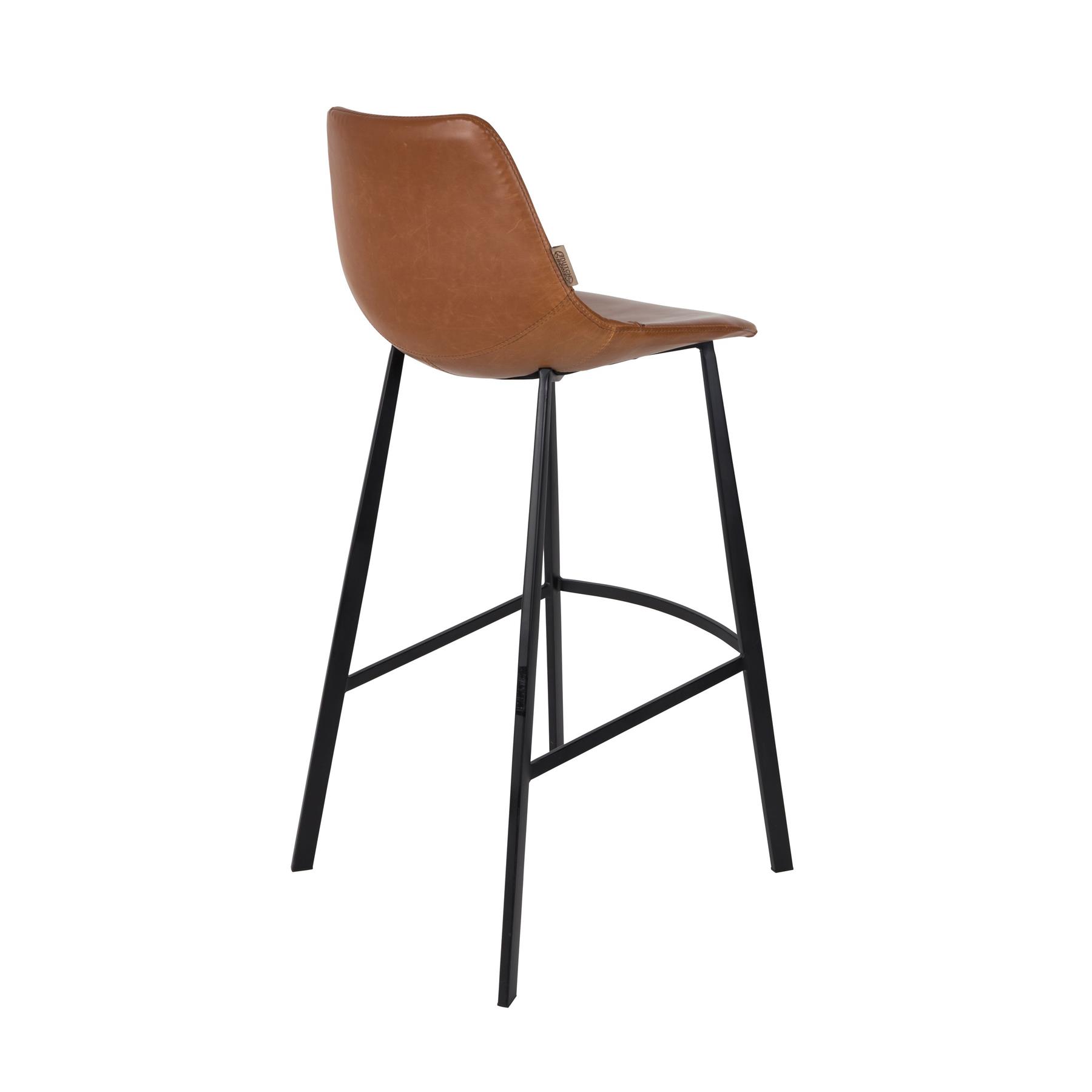 Dutchbone Franky Barkruk Bruin 80 cm - Set van 2
