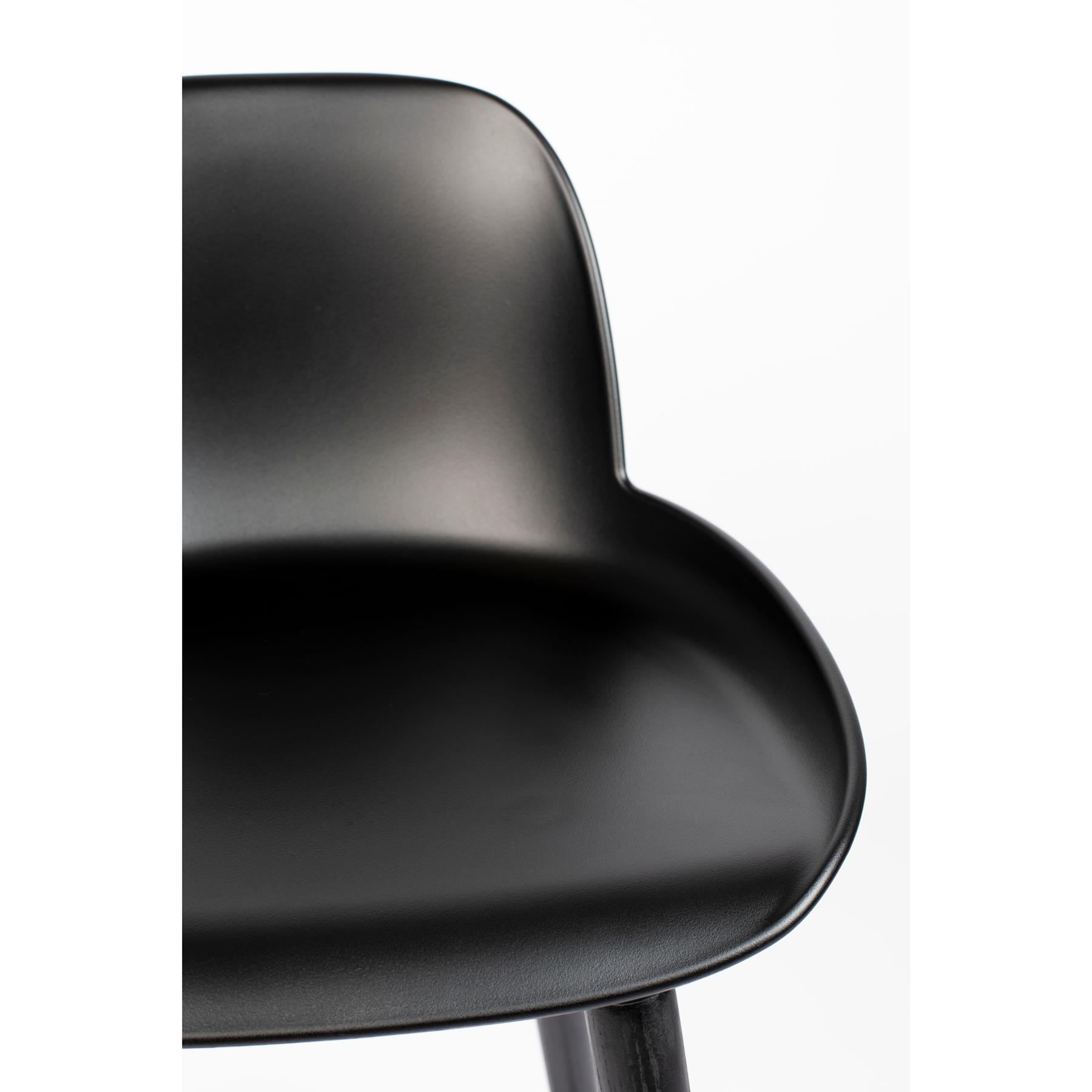 Zuiver Albert Kuip Barkruk 65 cm Zwart - Set van 2
