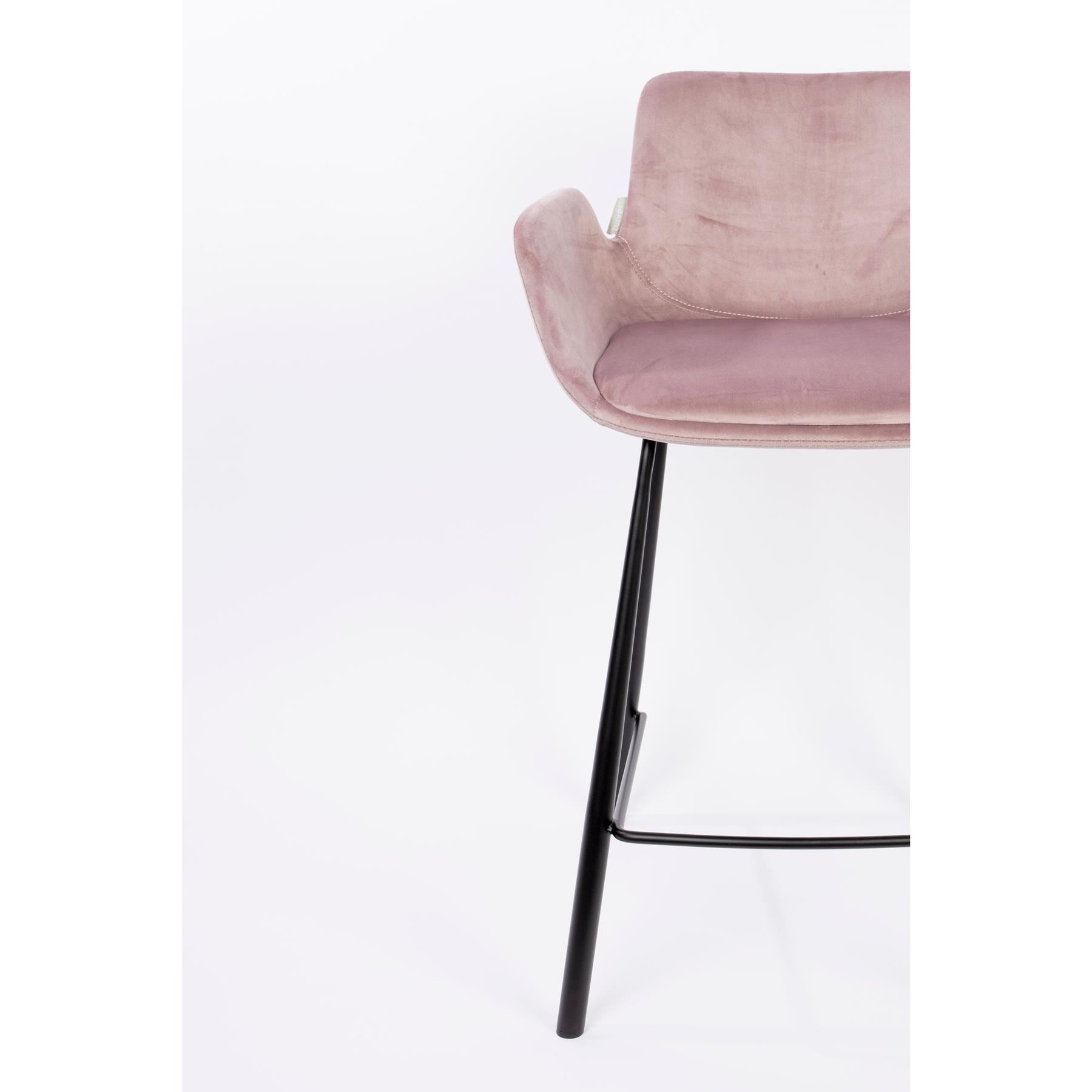Zuiver Brit Barkruk Roze - Set van 2