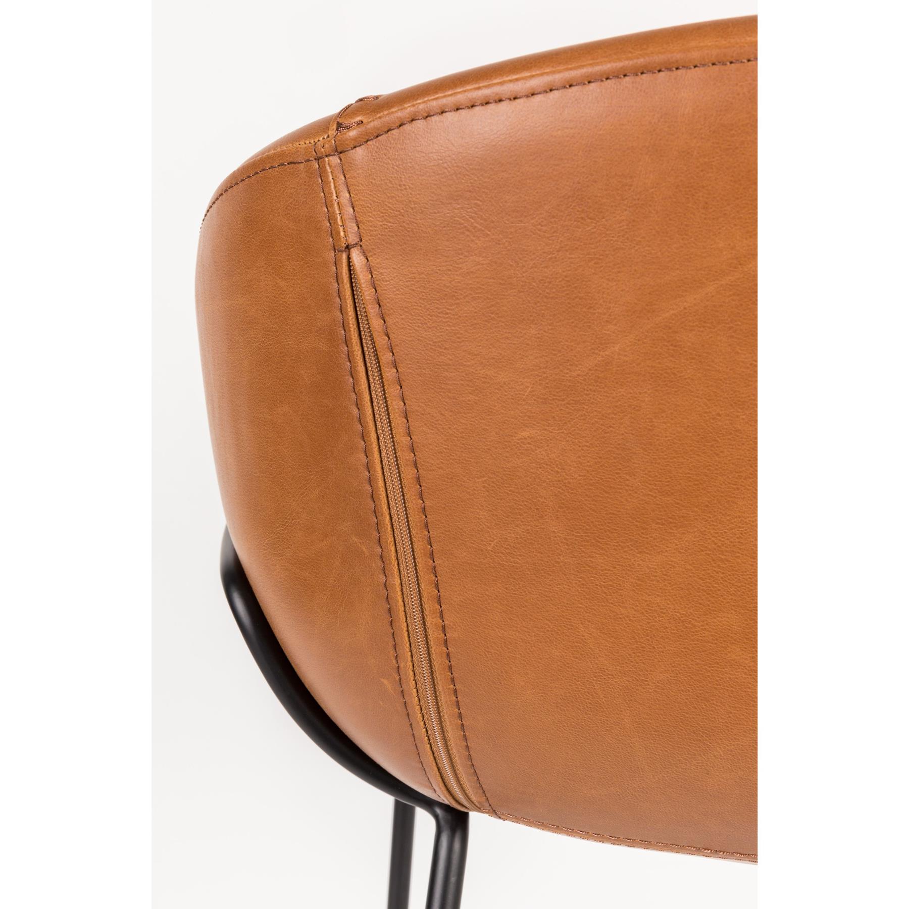 Zuiver Feston Barkruk 76 cm Bruin - Set van 2