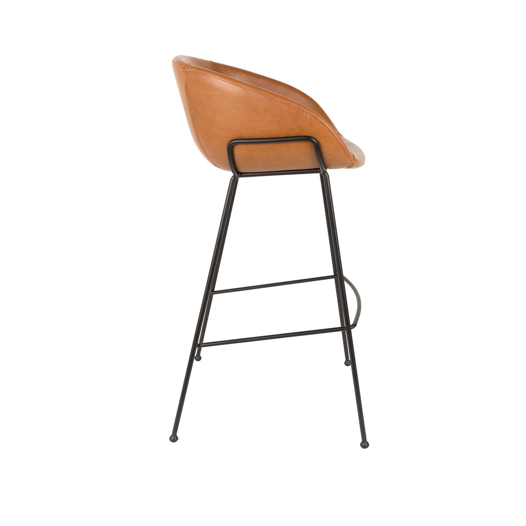 Zuiver Feston Barkruk 76 cm Bruin - Set van 2