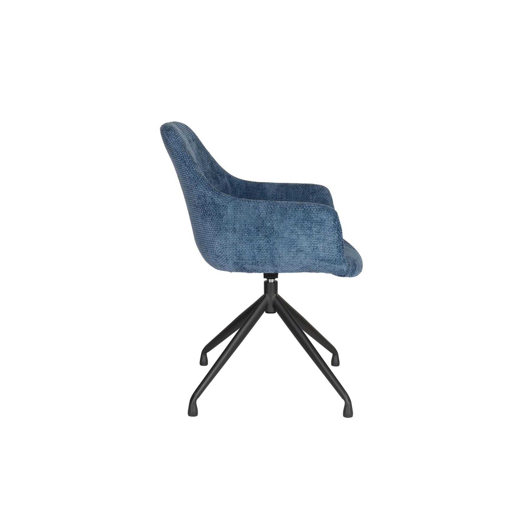 Housecraft Living Wiz Eetkamerstoelen Blauw - Set van 2