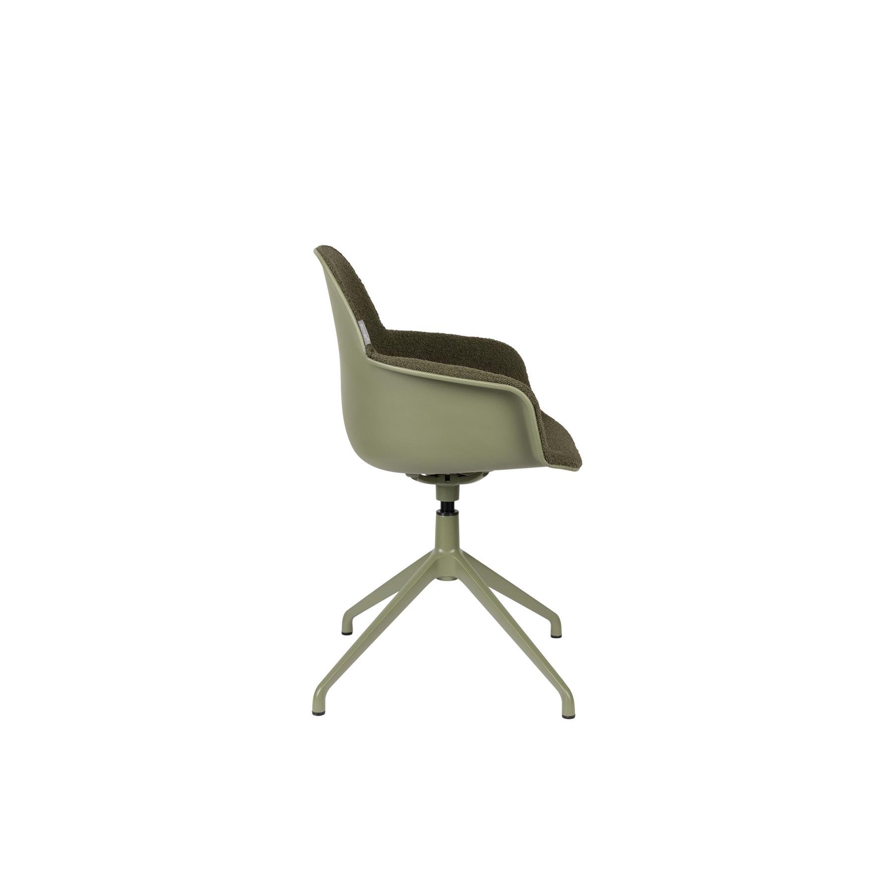 Zuiver Albert Kuip Swivel Eetkamerstoelen Groen - Set van 2