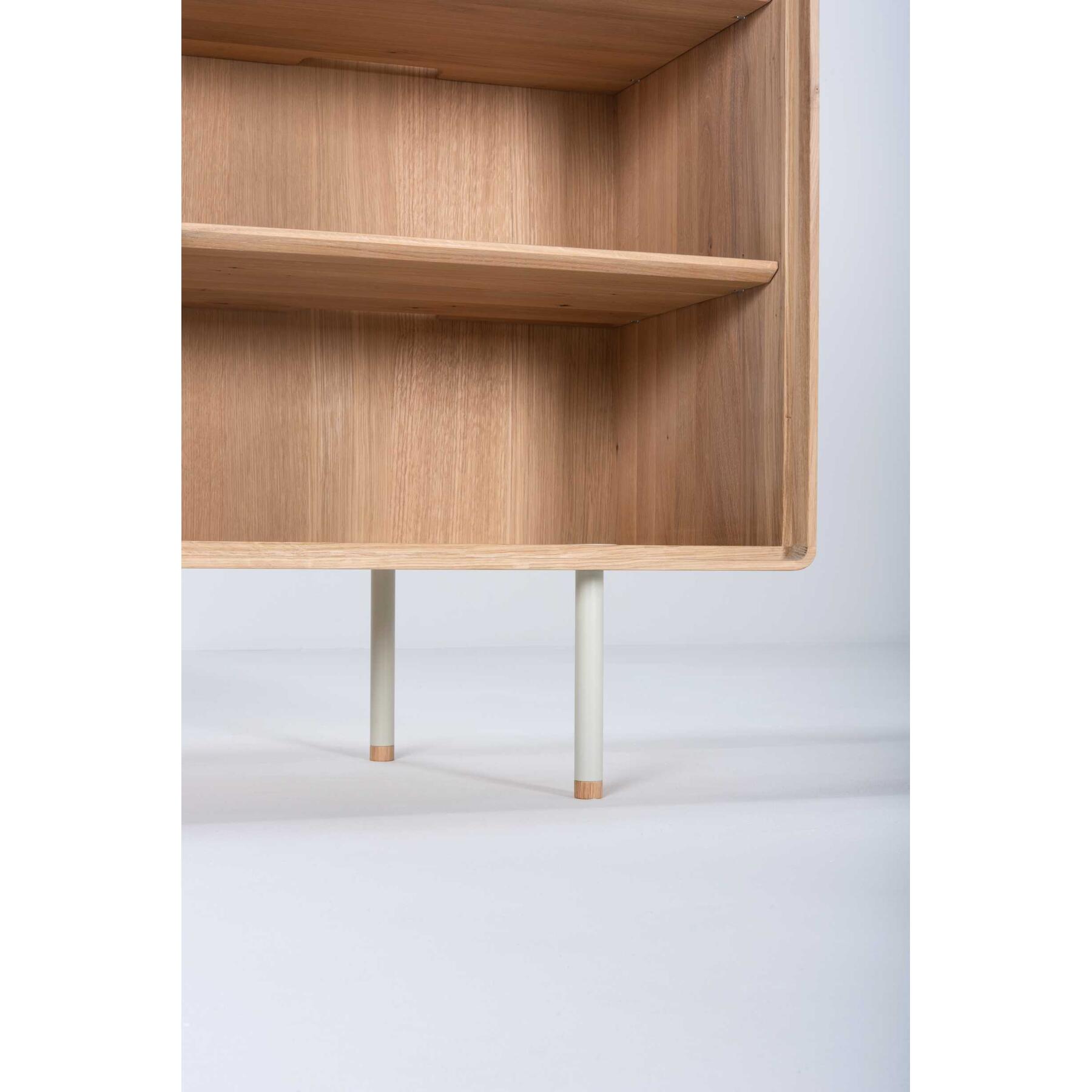 Gazzda Fina dressoir 118 met deur Nero 4023 naturel