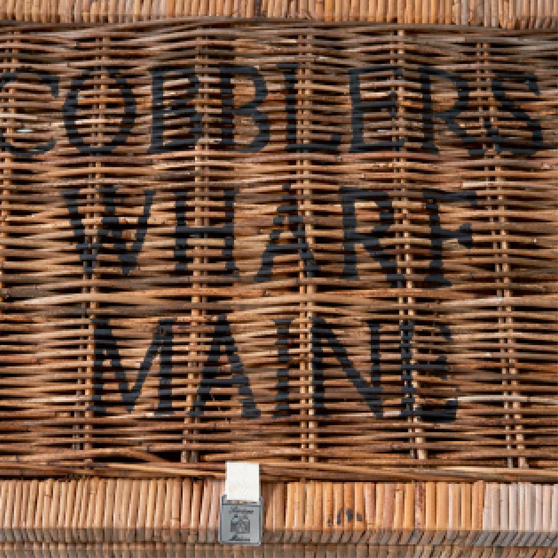 Rivièra Maison - Opbergkist Cobblers Wharf Maine, R36-rattan, Mahoniehout, 40x45x160 cm