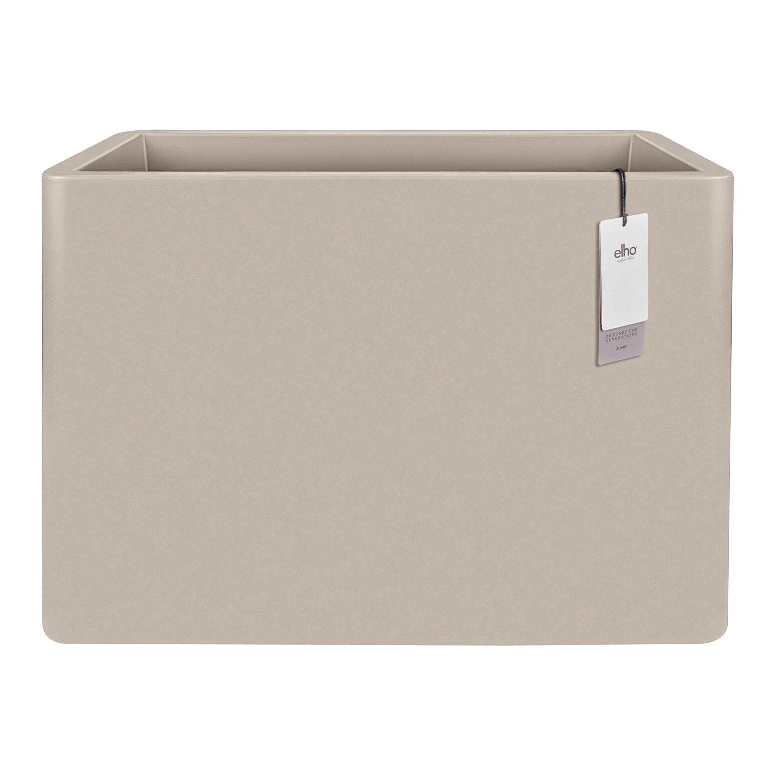 Elho June Brick Divider 80 - Balanced beige - L 79 x B  x H 59 cm - Binnen en Buiten - 100% gerecycled
