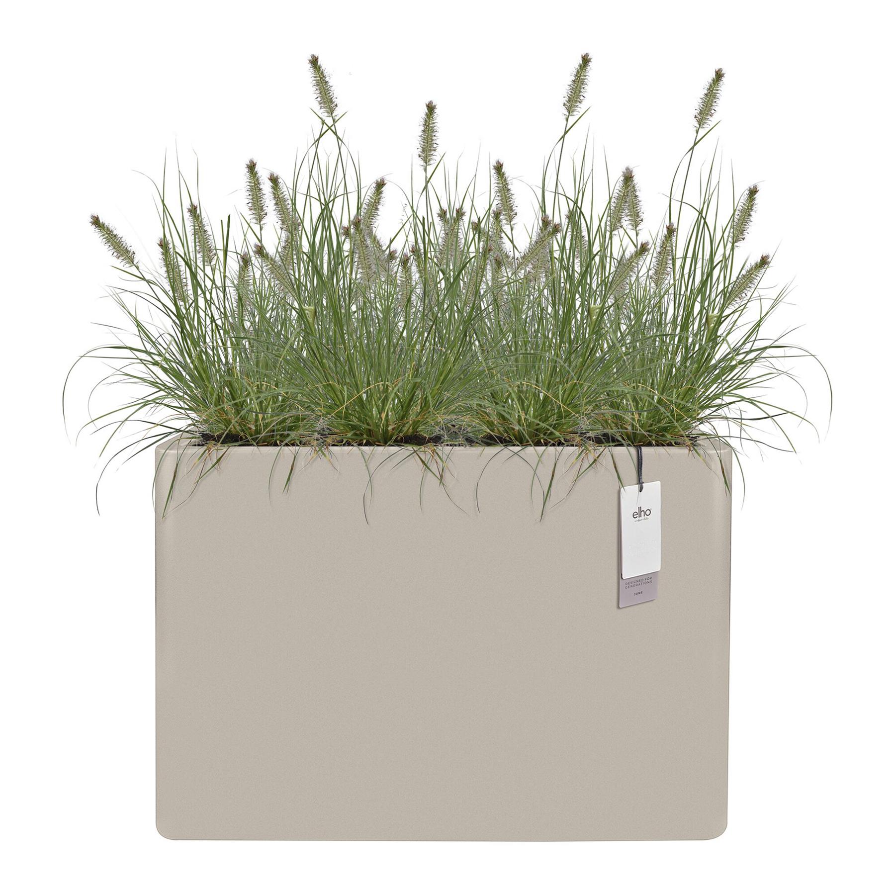 Elho June Brick Divider 80 - Balanced beige - L 79 x B  x H 59 cm - Binnen en Buiten - 100% gerecycled