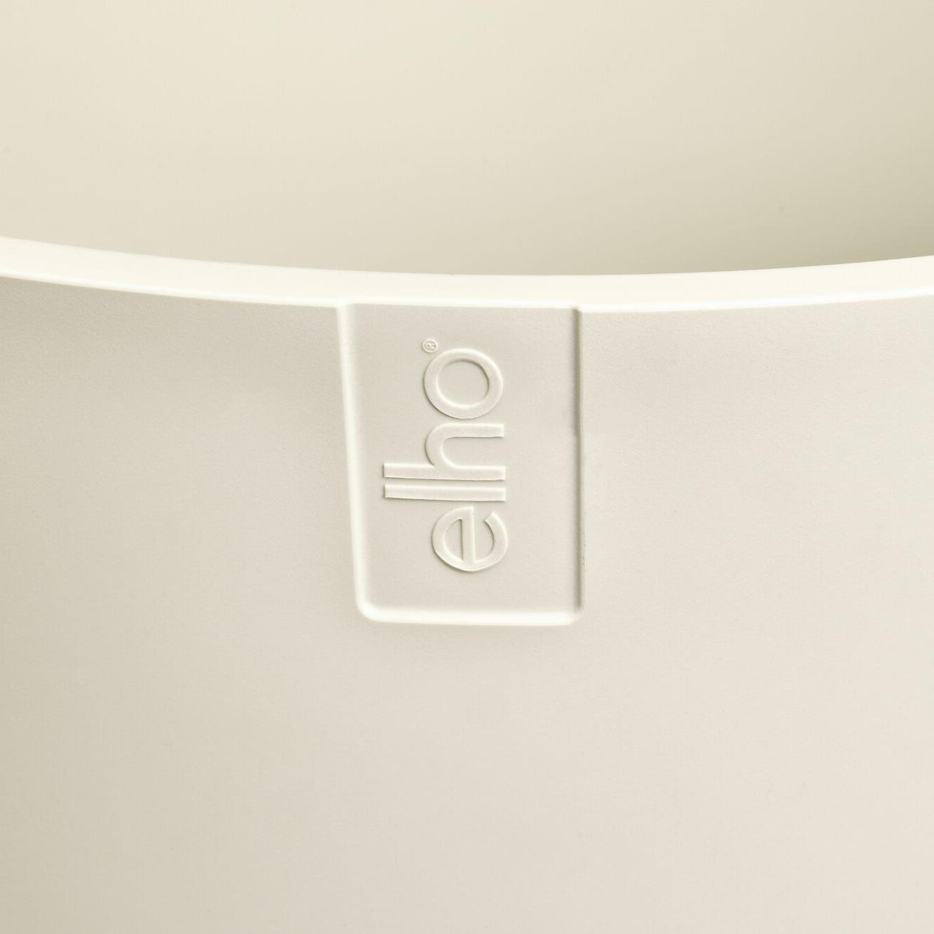 Elho Eden 30 - Linnen wit - L 31 x B  x H 28 cm - Binnen en Buiten - 100% gerecycled