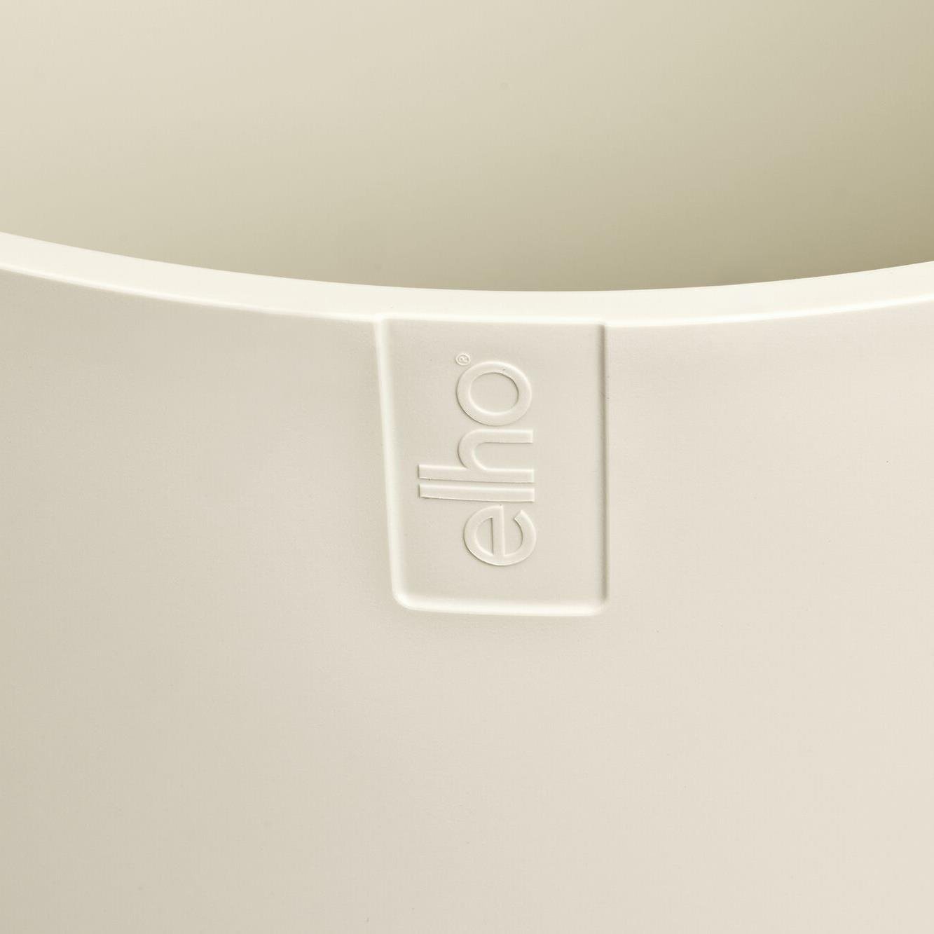 Elho Eden 35 - Linnen wit - L 36 x B  x H 32 cm - Binnen en Buiten - 100% gerecycled