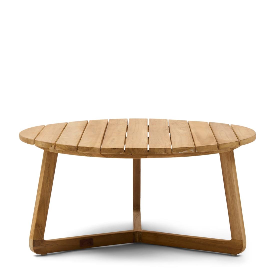 Riviera Maison Bijzettafel buiten  - Lovina Dia 80 - Bruin