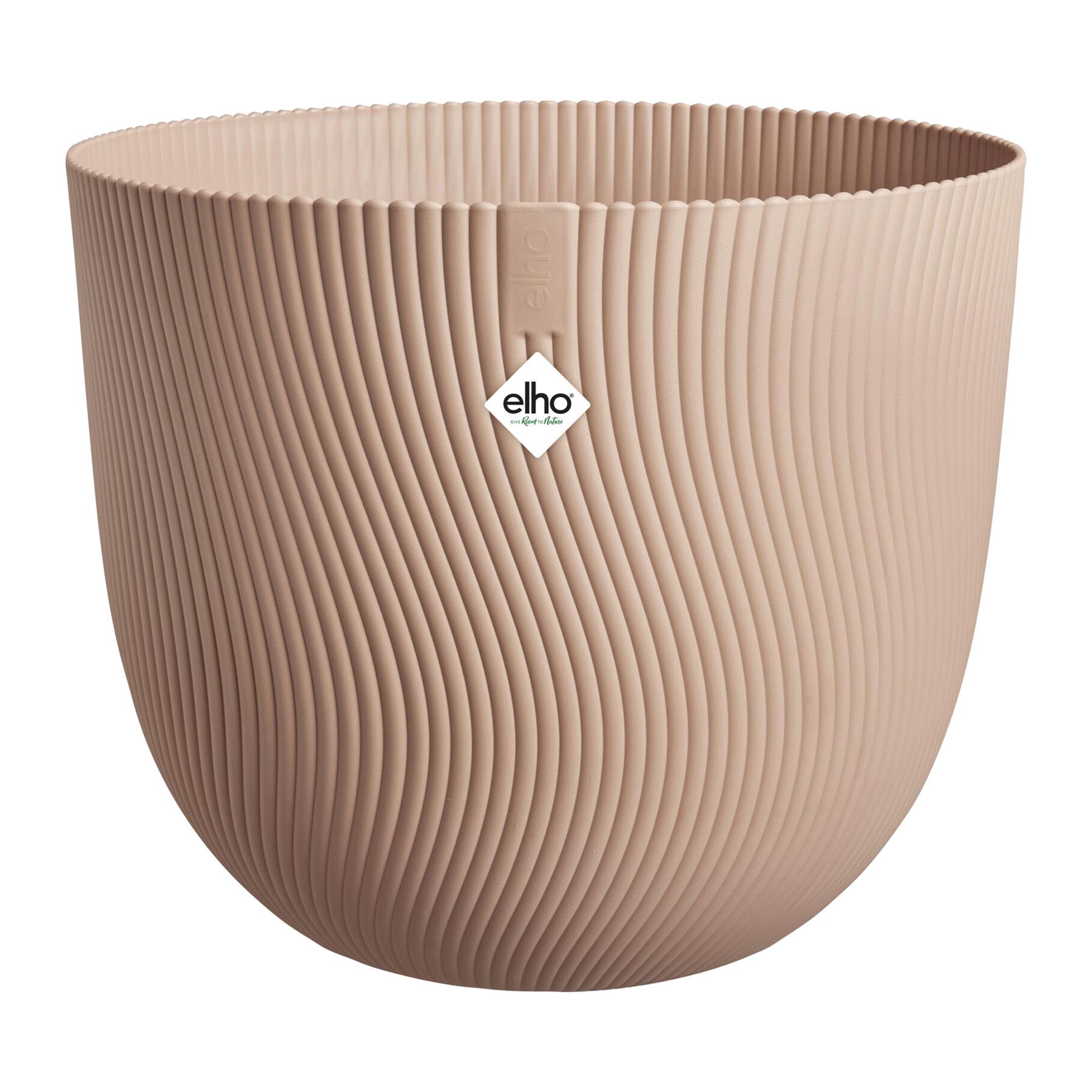 Elho Sereh Rond - Bruin - L 30 x B  x H 25 cm - Binnen en Buiten - 100% gerecycled