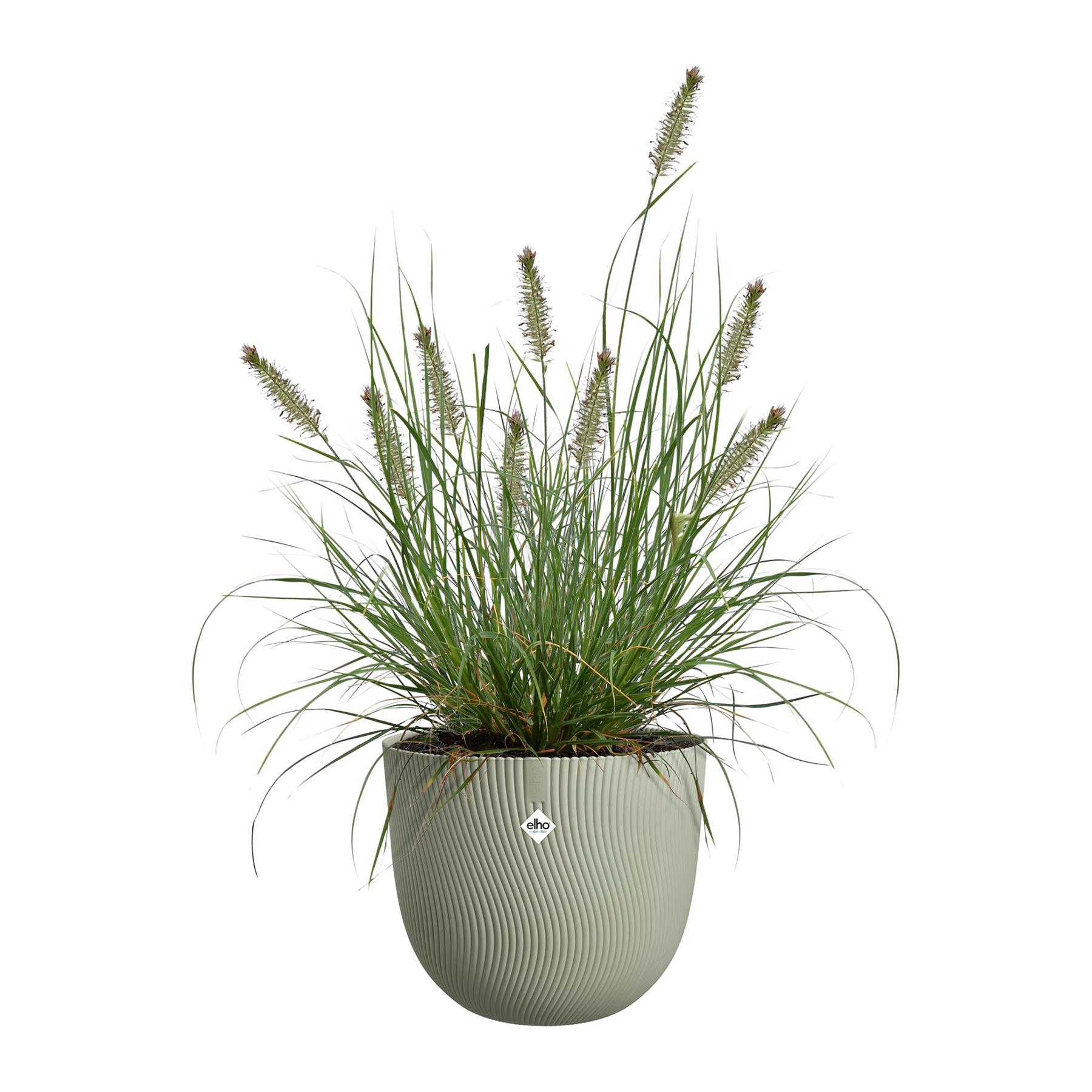 Elho Sereh Rond - Groen - L 30 x B  x H 25 cm - Binnen en Buiten - 100% gerecycled