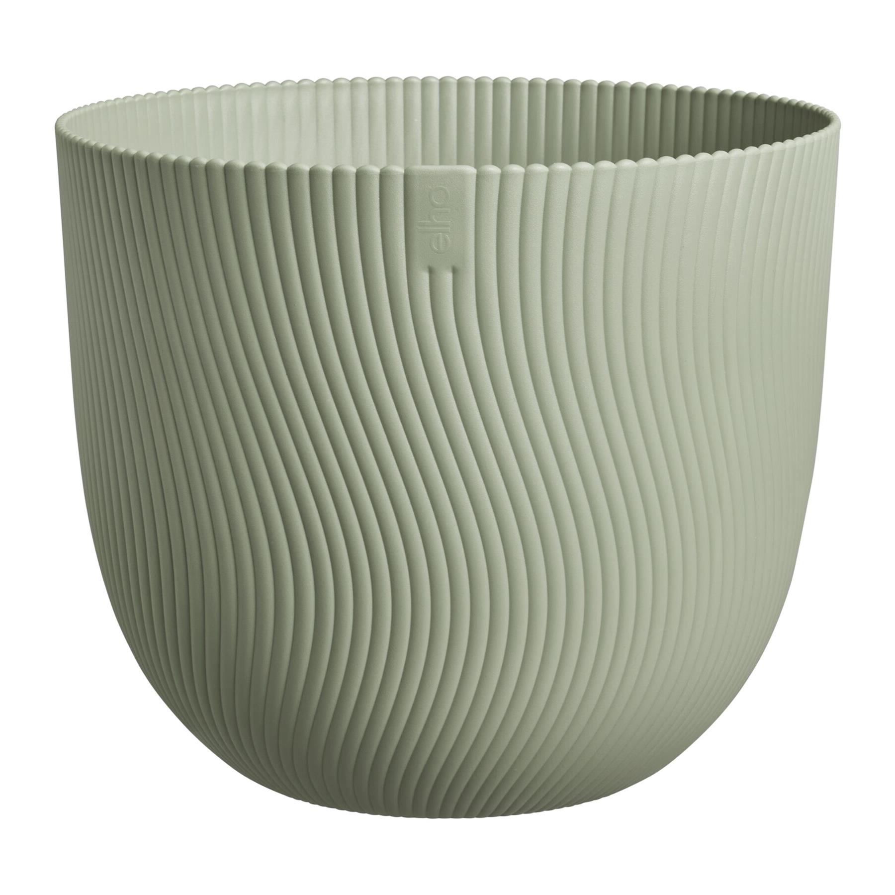 Elho Sereh Rond - Groen - L 30 x B  x H 25 cm - Binnen en Buiten - 100% gerecycled