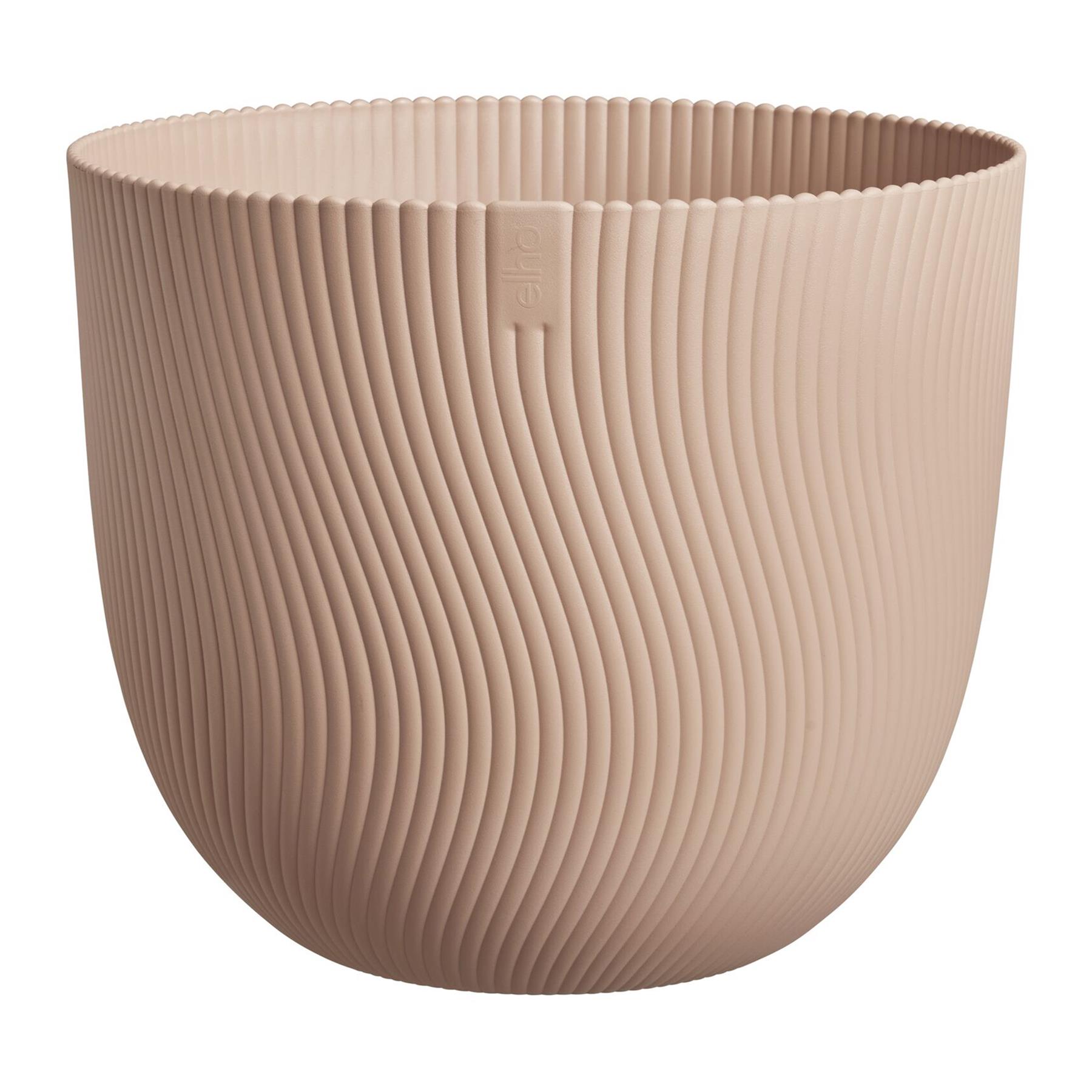 Elho Sereh Rond - Bruin - L 30 x B  x H 25 cm - Binnen en Buiten - 100% gerecycled