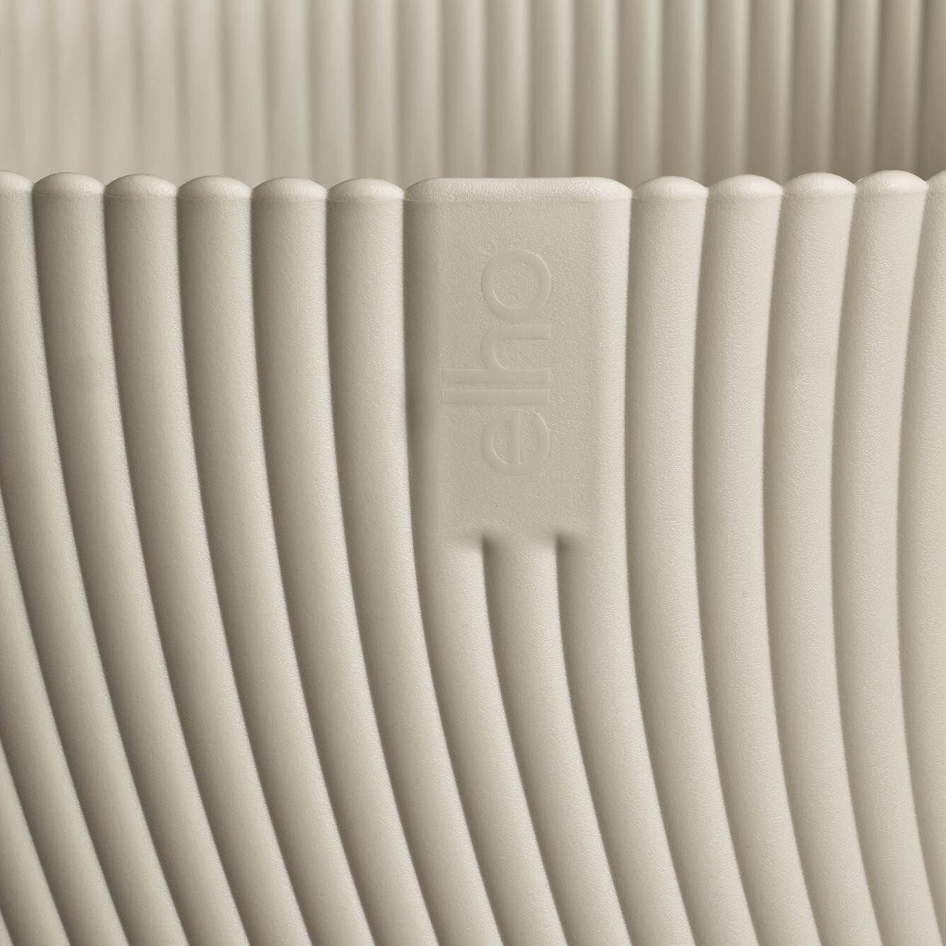 Elho Sereh Rond - Beige - L 30 x B  x H 25 cm - Binnen en Buiten - 100% gerecycled