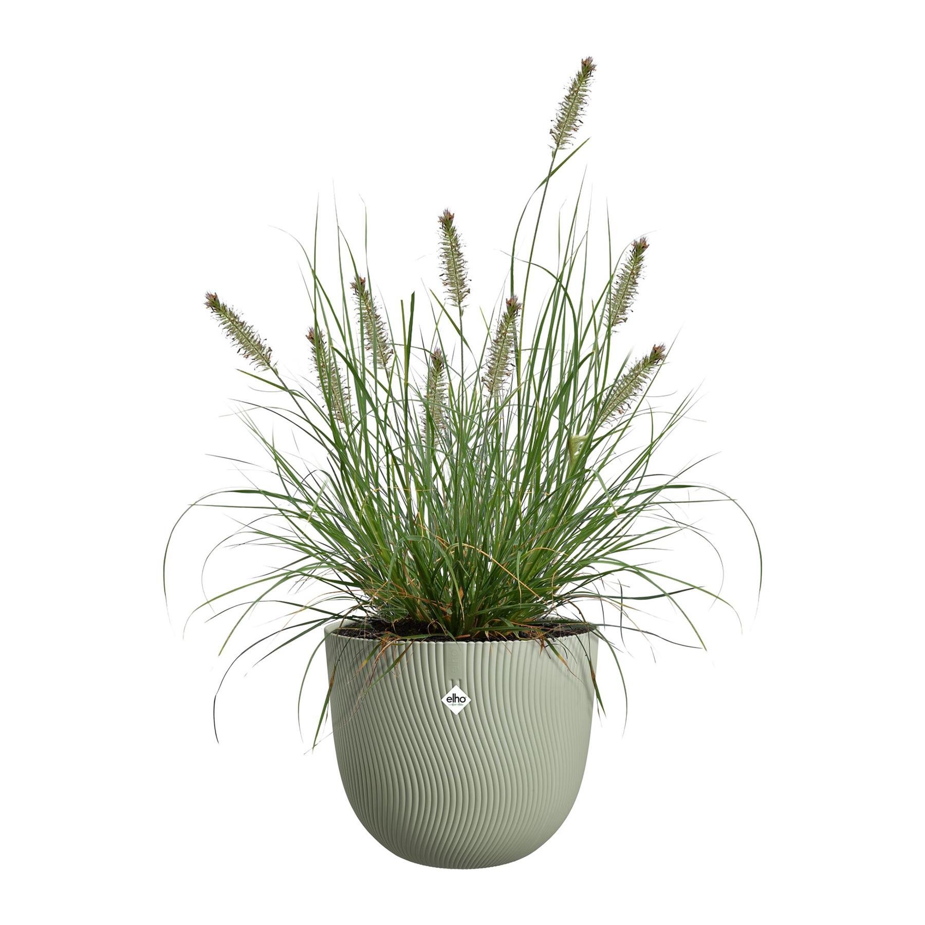 Elho Sereh Rond - Groen - Ø 39 x H 33 cm - Binnen en Buiten - 100% gerecycled
