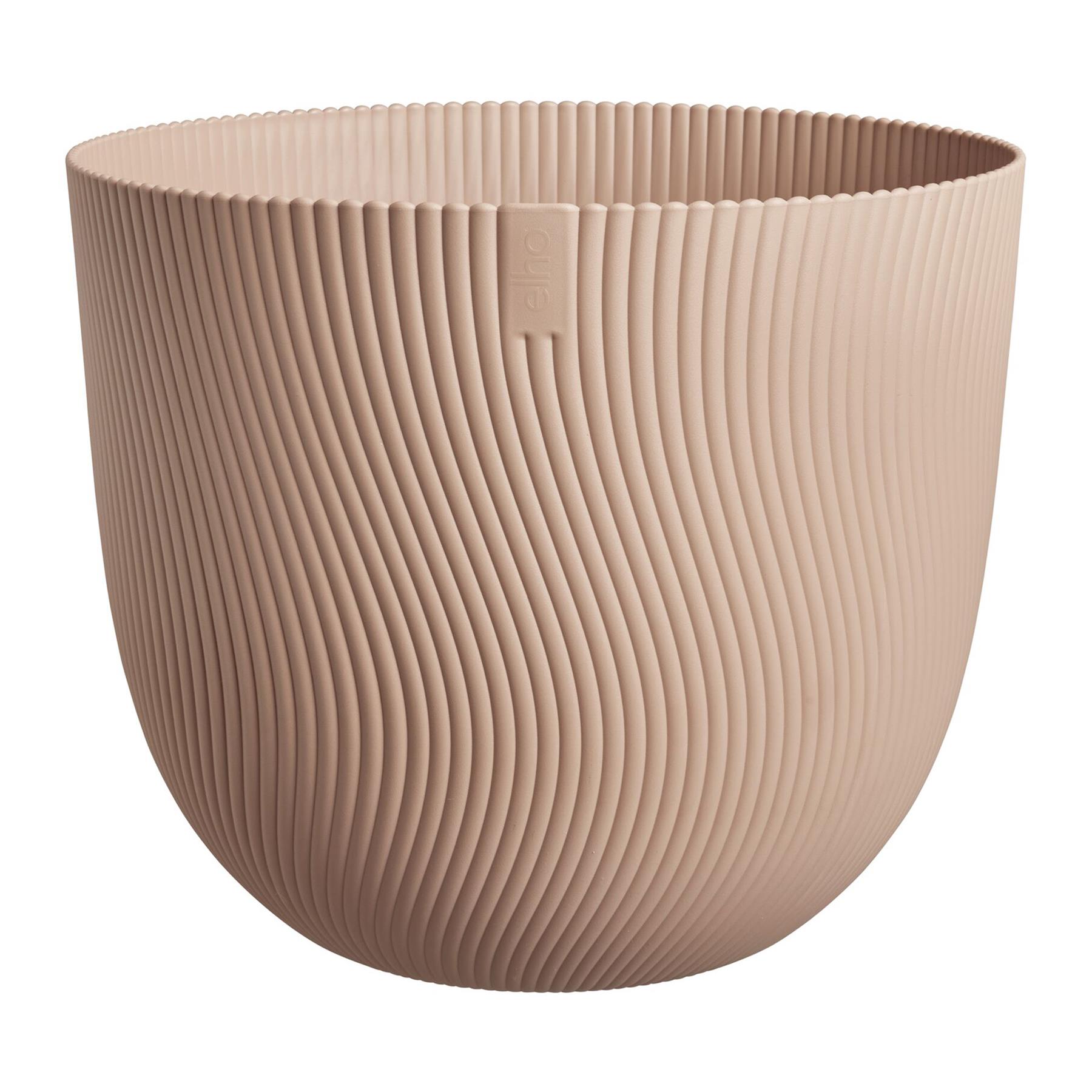Elho Sereh Rond - Bruin - Ø 39 x H 33 cm - Binnen en Buiten - 100% gerecycled