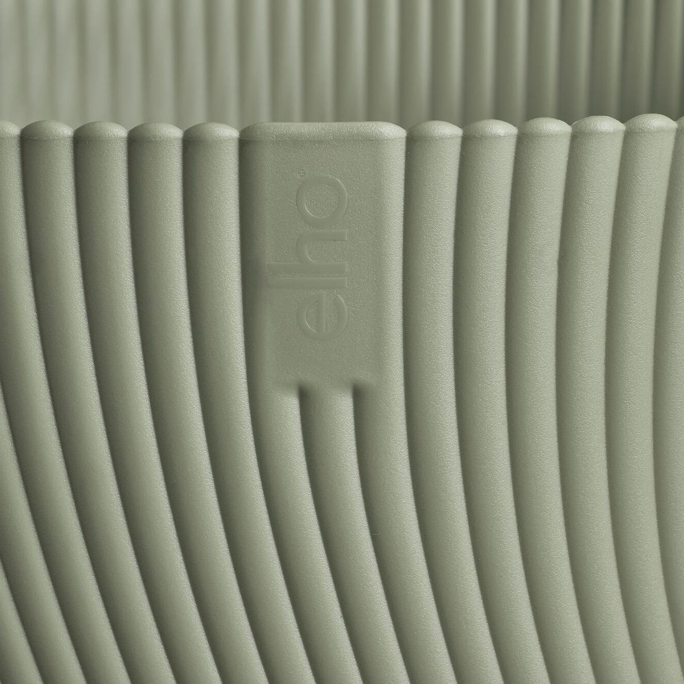 Elho Sereh Rond - Groen - Ø 39 x H 33 cm - Binnen en Buiten - 100% gerecycled