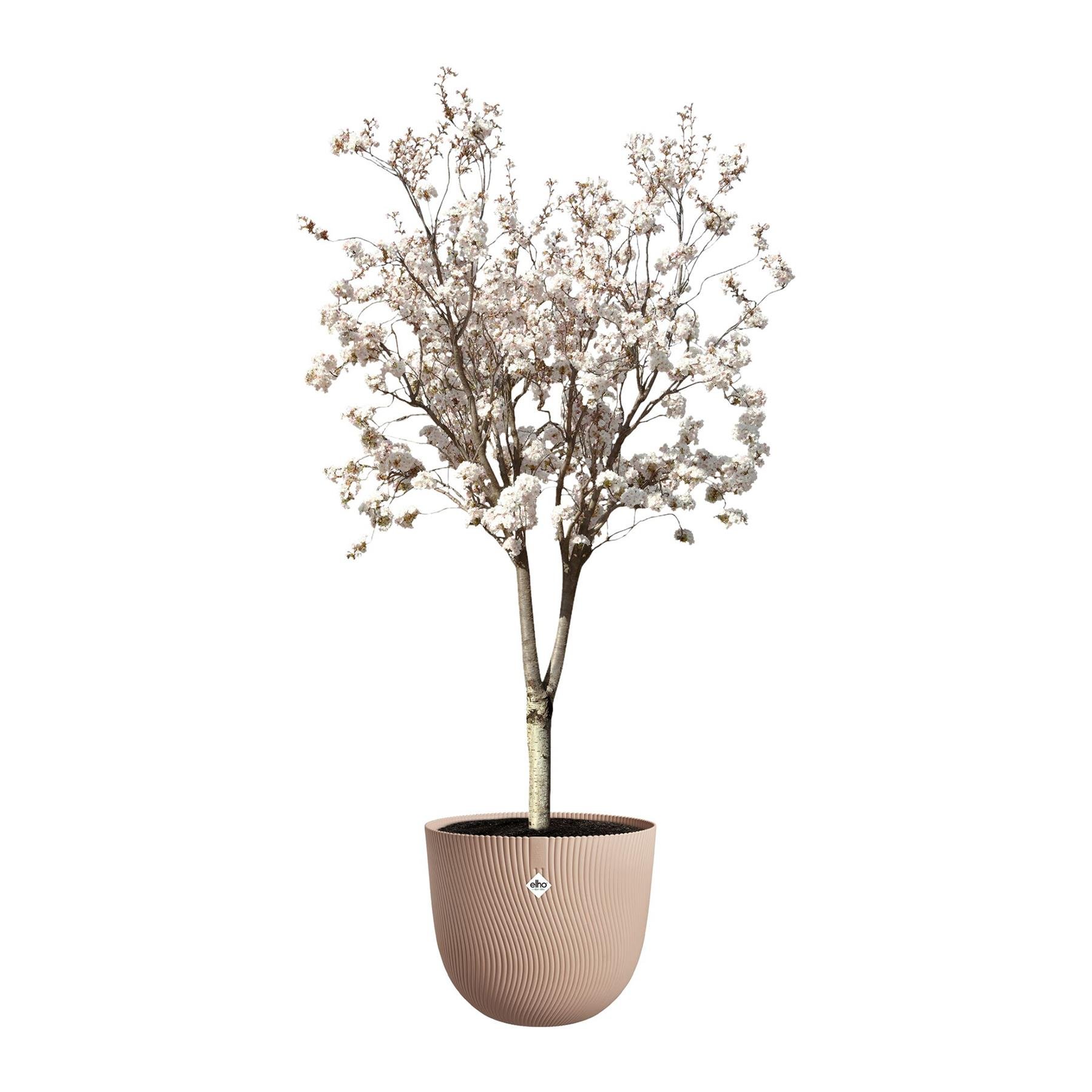 Elho Sereh Rond - Bruin - Ø 47 x H 40 cm - Binnen en Buiten - 100% gerecycled