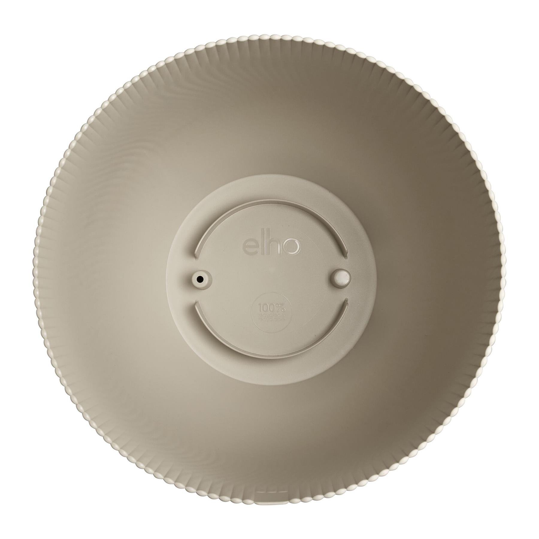 Elho Sereh Rond - Beige - Ø 47 x H 40 cm - Binnen en Buiten - 100% gerecycled